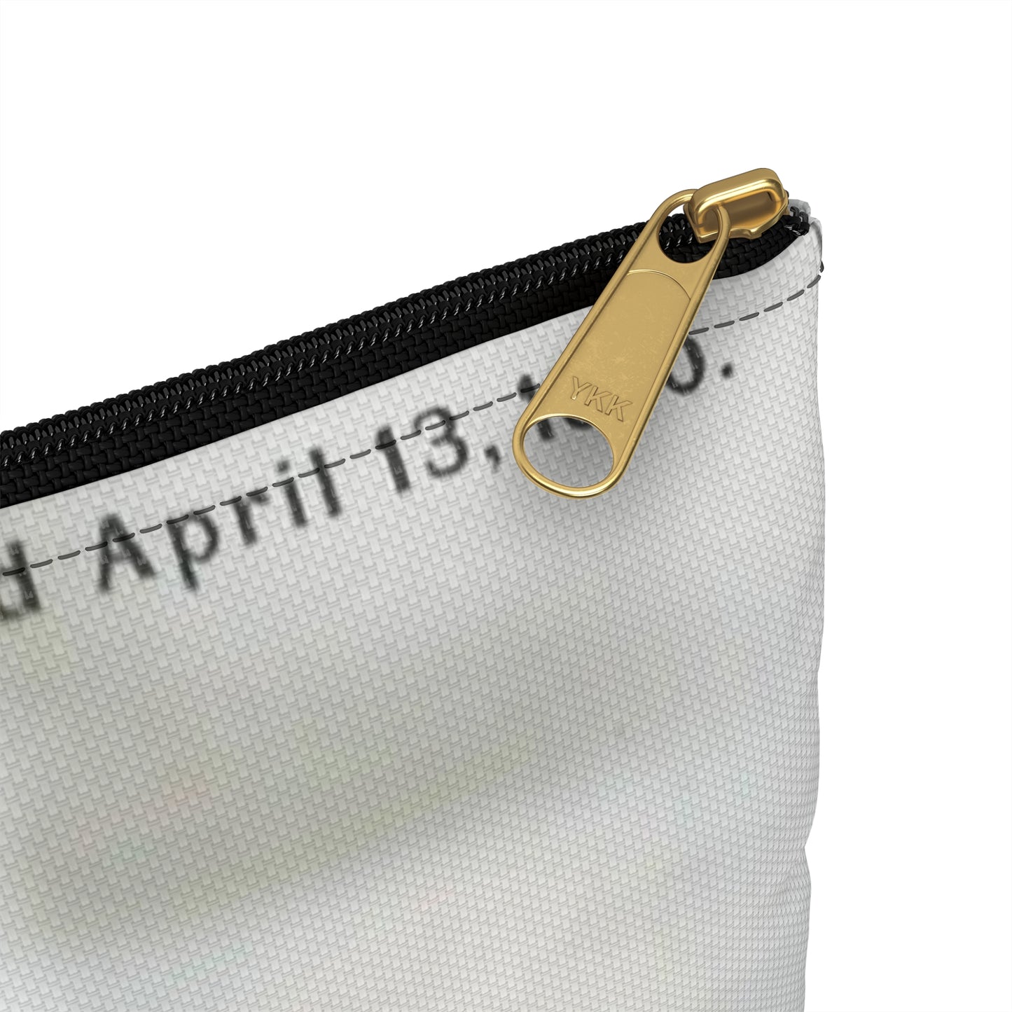 Patent drawing - for A. M. Smith's Safety Pin Public domain image Large Organizer Pouch with Black Zipper