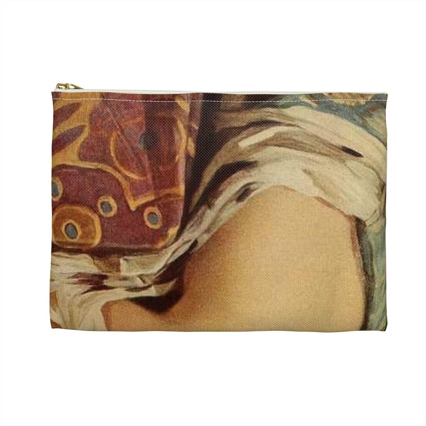 Ruth Stonehouse painted by Benjamin Eggleston, 1922 Large Organizer Pouch with Black Zipper
