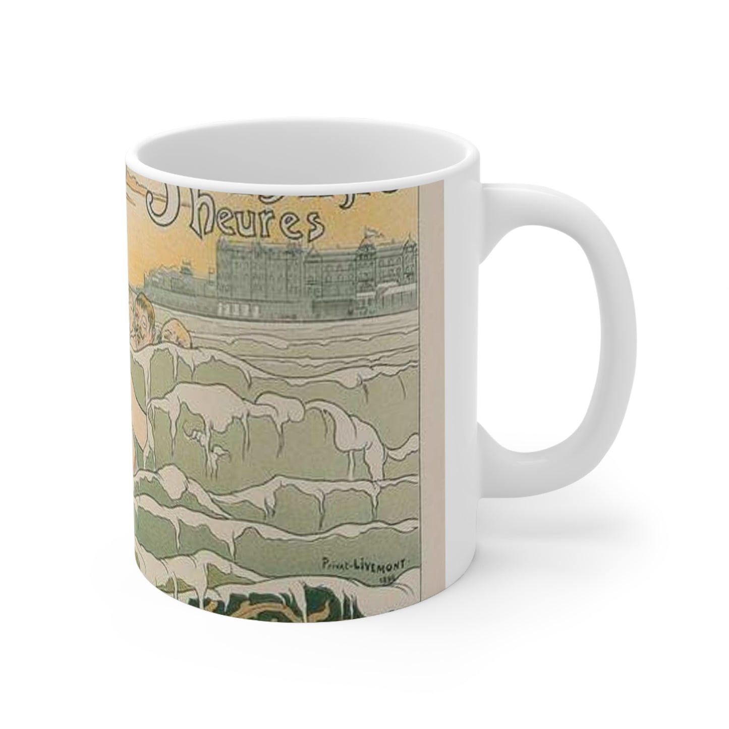 Affiche belge pour le "Casino de Cabourg". Beautiful Novelty Ceramic Coffee Mug 11oz