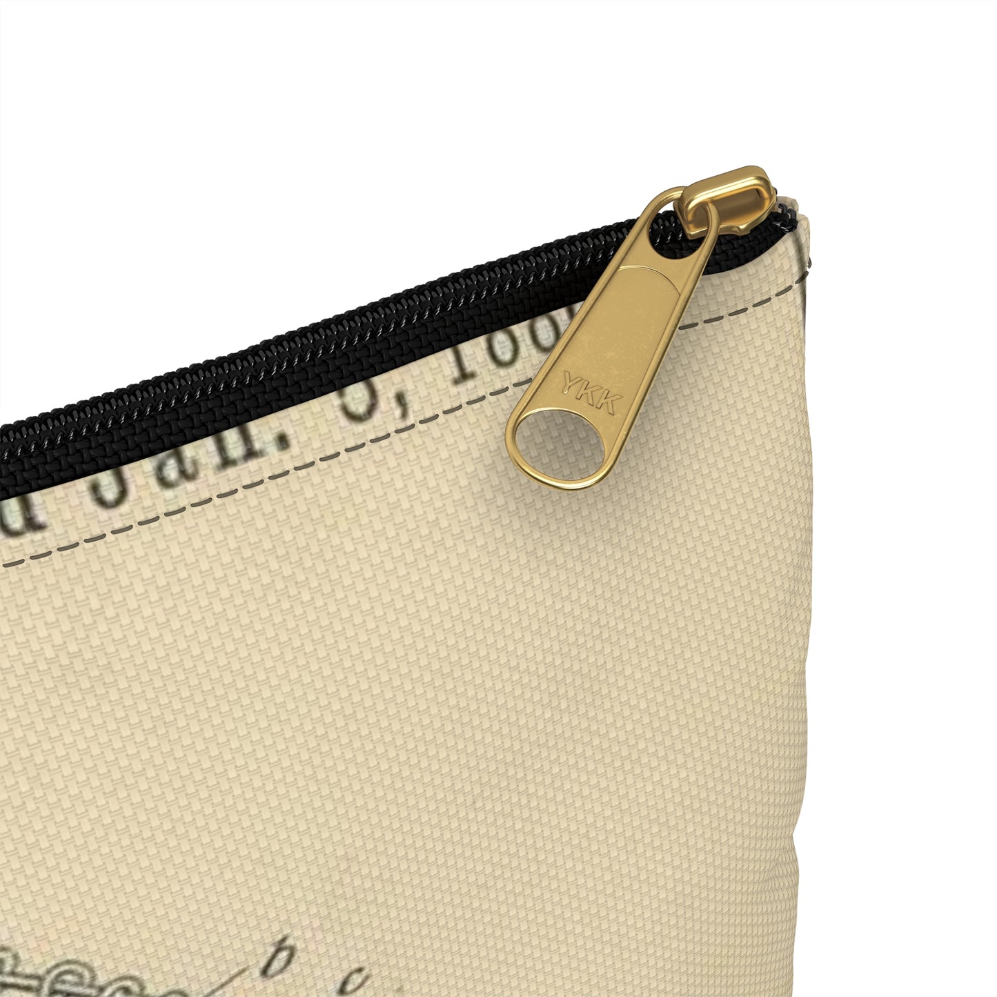 Patent Drawing of Engine - Drawing of a Globe for Showing Direction of the Winds Public domain image Large Organizer Pouch with Black Zipper