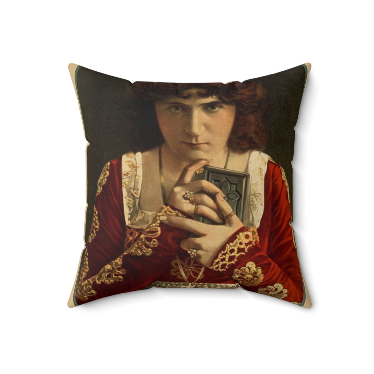Blanche Walsh, American vaudeville and popular entertainment 1870 1920 Decorative Accent Square Pillow