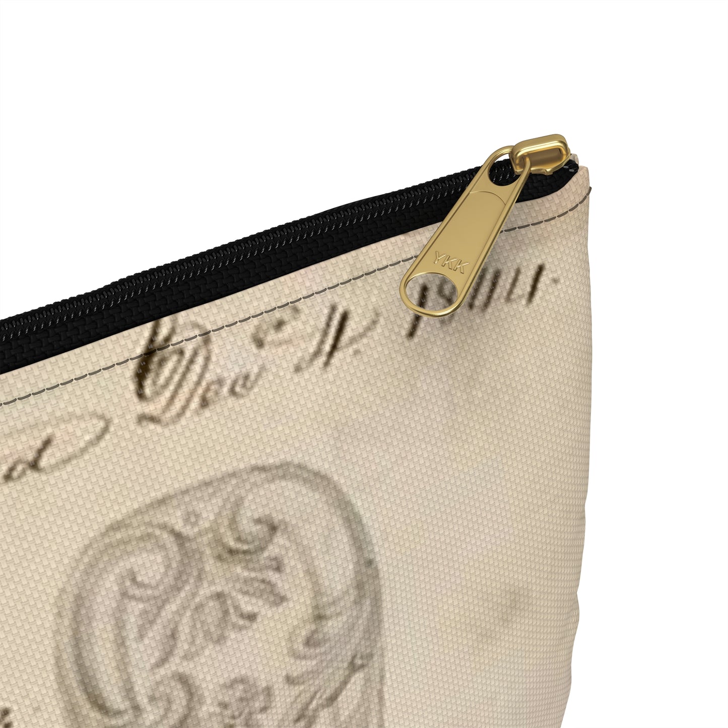Patent drawing - Drawing of Design for Silver Forks Public domain image Large Organizer Pouch with Black Zipper