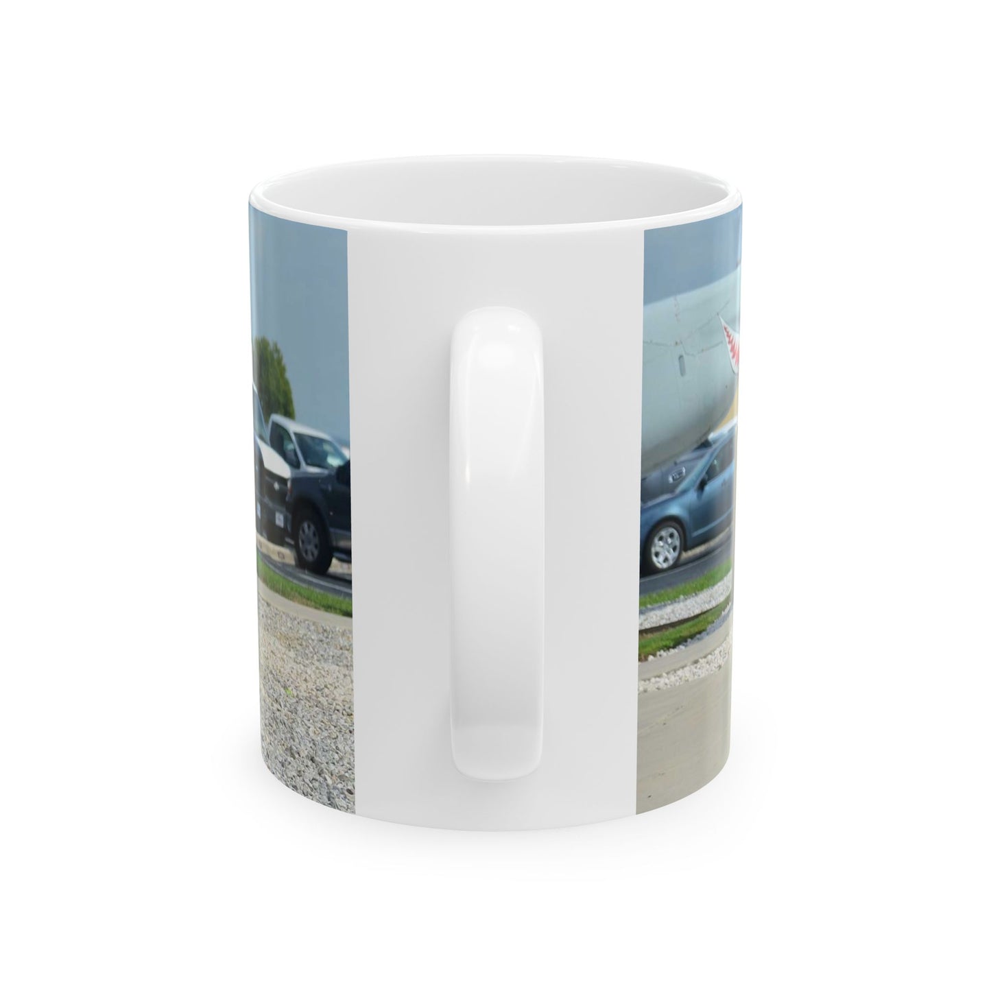 During the Twenty-Fifth Air Force Remembrance Ceremony Beautiful Novelty Ceramic Coffee Mug 11oz