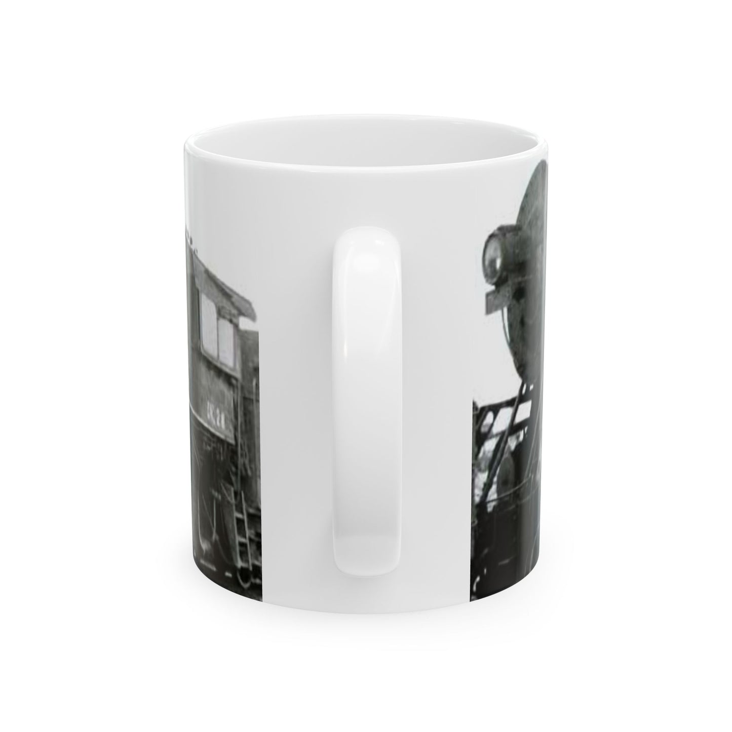 China Railways DK1 2x - Steam locomotive, Public domain image Beautiful Novelty Ceramic Coffee Mug 11oz