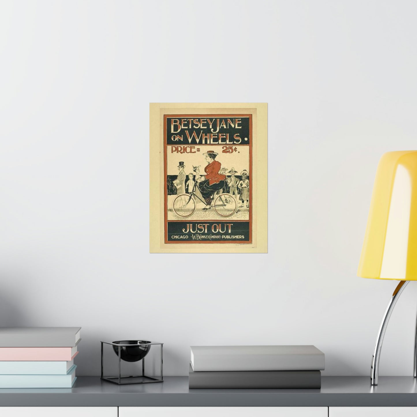 Picryl description: Public domain image of byciclyst, bike, bicycle wheel, sport event, free to use, no copyright restrictions. High Quality Matte Wall Art Poster for Home, Office, Classroom