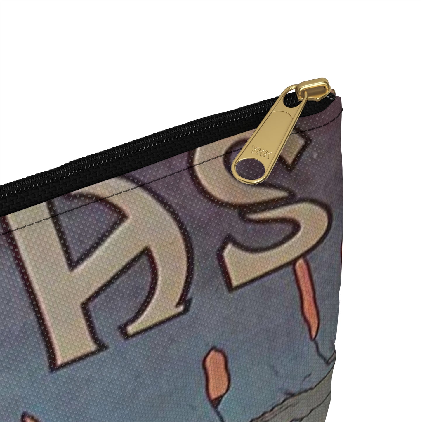 Cycles Griffiths affiche Henri Thiriet 1898 Large Organizer Pouch with Black Zipper