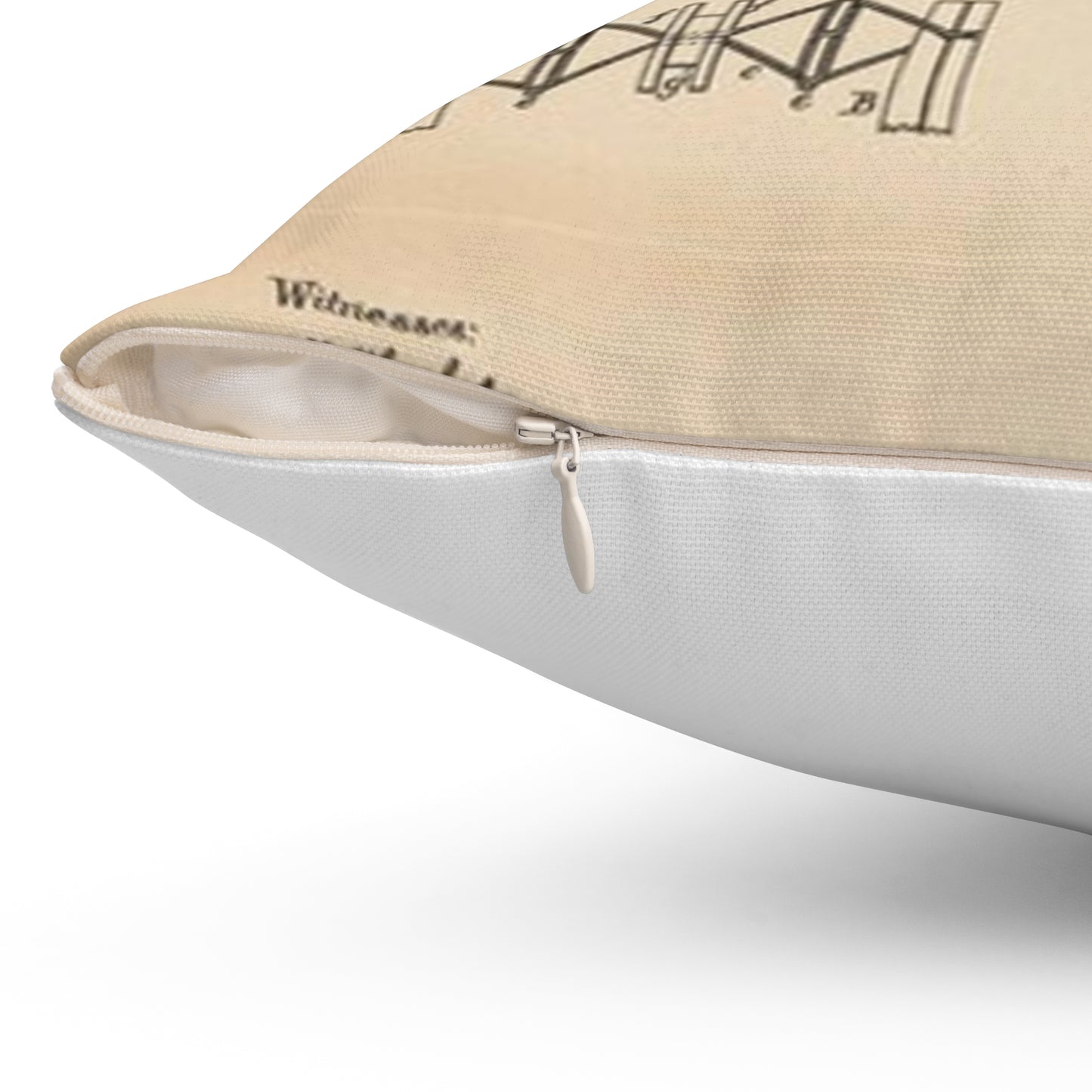 Patent drawing - for a Toy Gymnast Public domain image Decorative Accent Square Pillow