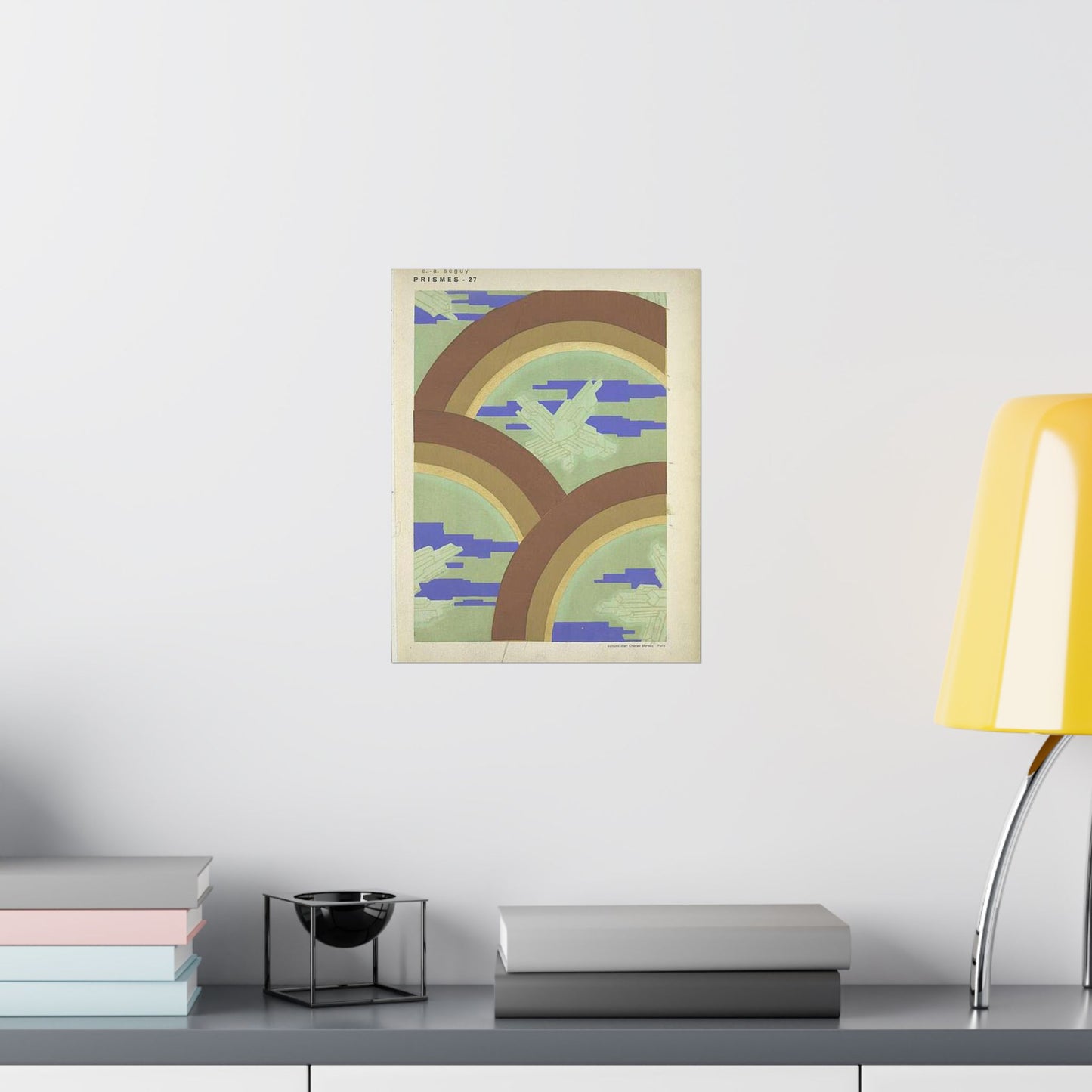 Prismes - EA Séguy - 1933 - page 29 High Quality Matte Wall Art Poster for Home, Office, Classroom