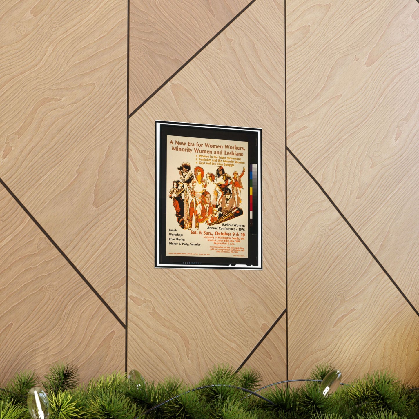 A new era for women workers, minority women and lesbians High Quality Matte Wall Art Poster for Home, Office, Classroom