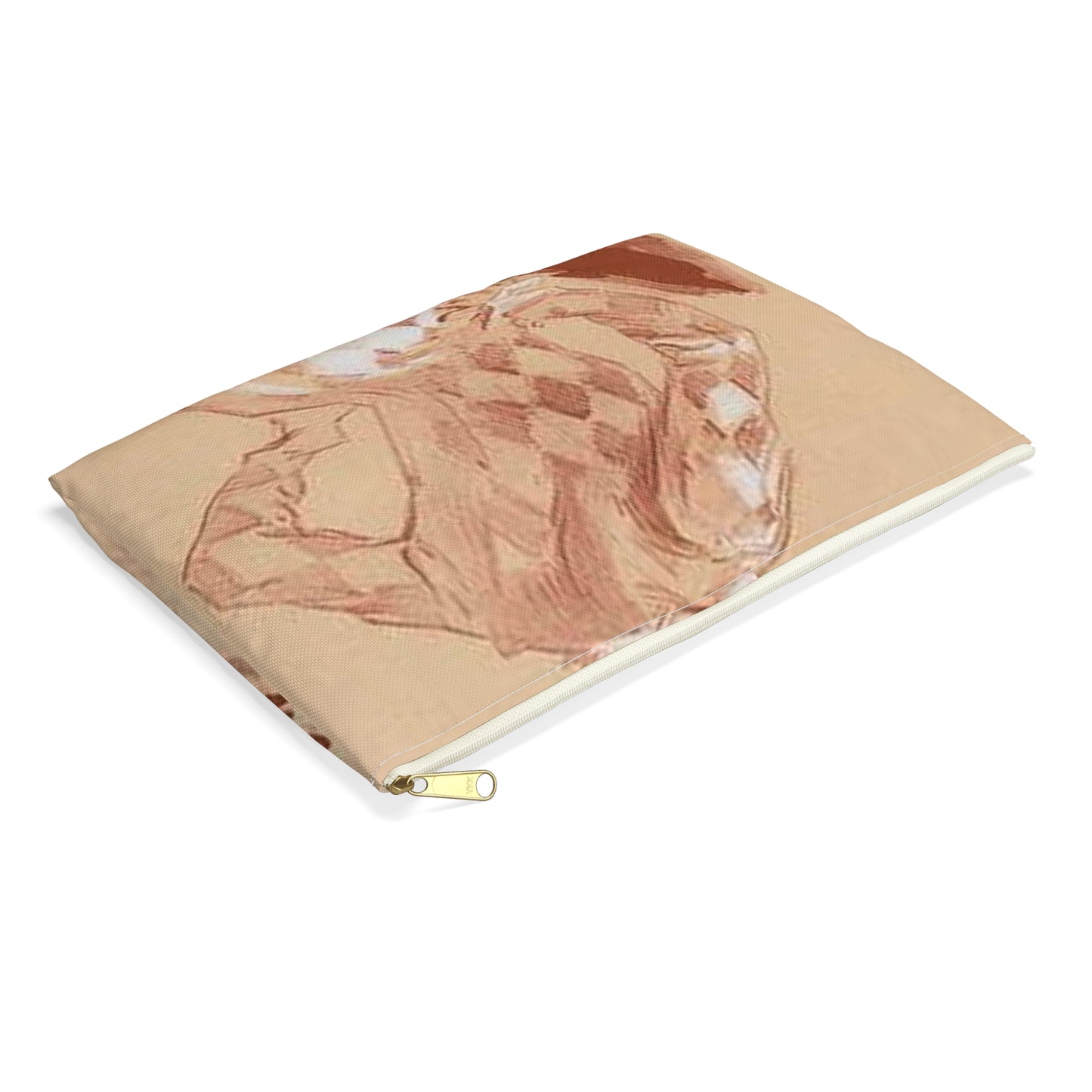Dessin original pour la couverture des Maîtres de l'Affiche. Large Organizer Pouch with Black Zipper