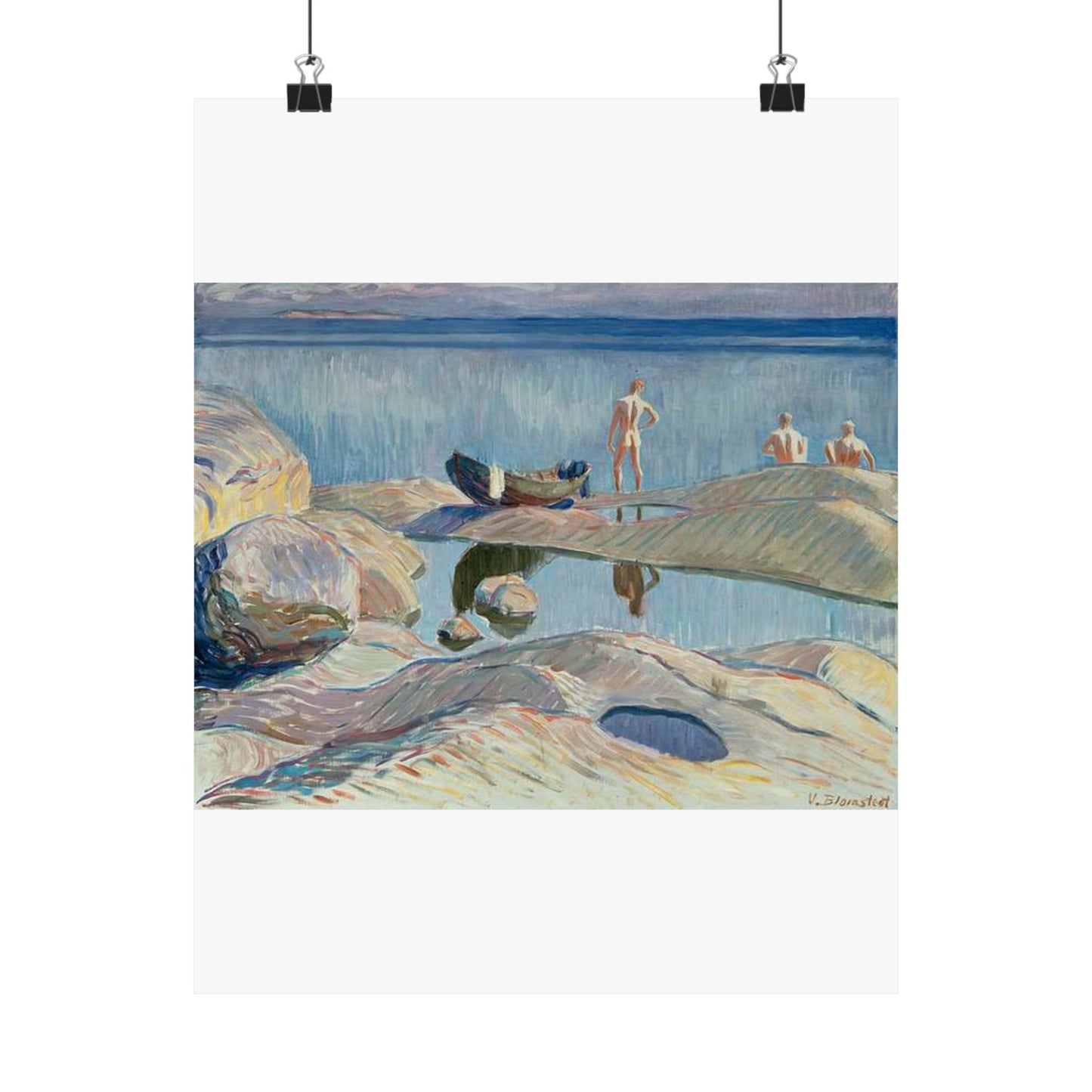 Väinö Blomstedt - Archipelago View High Quality Matte Wall Art Poster for Home, Office, Classroom