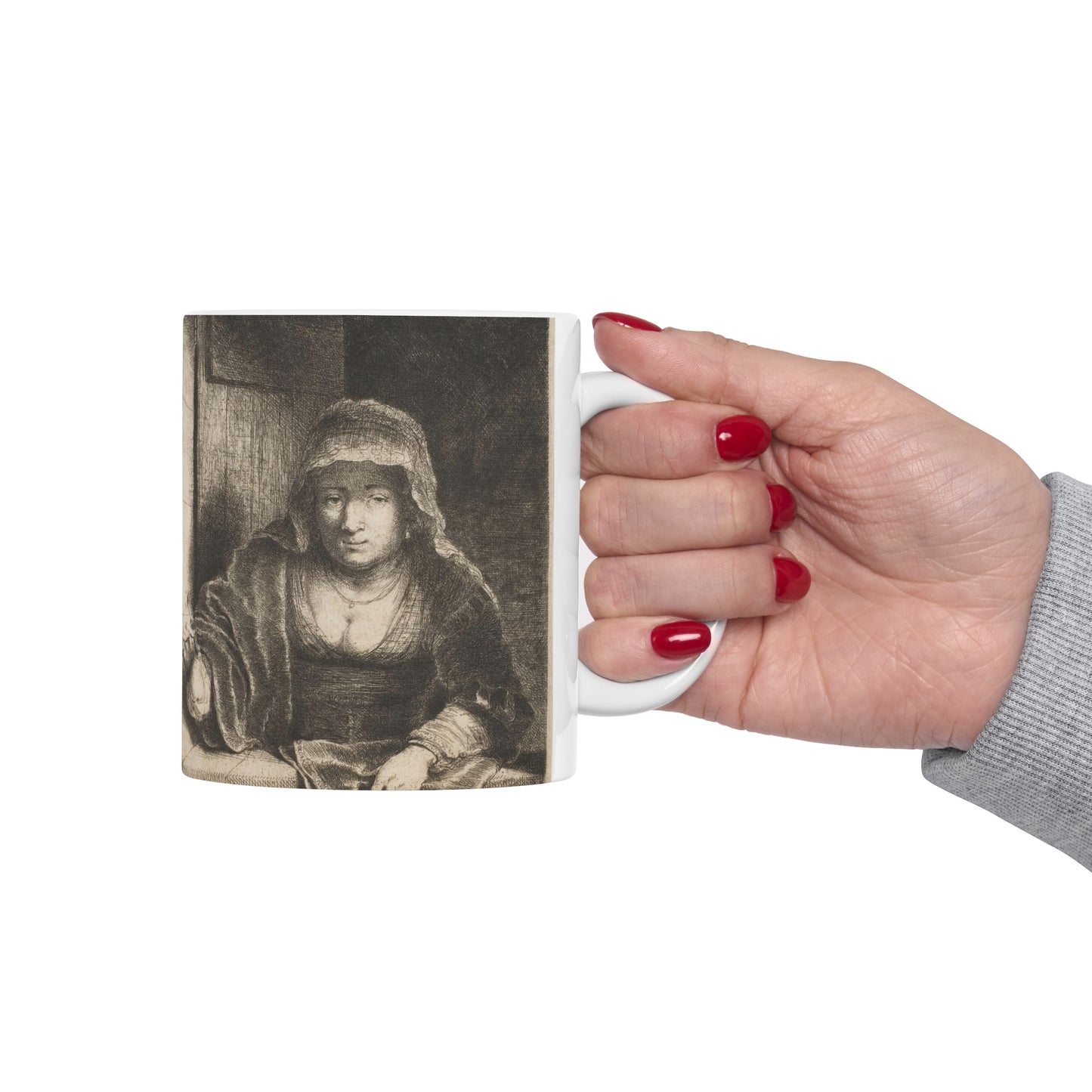 Woman with a Pear, Ferdinand Bol Beautiful Novelty Ceramic Coffee Mug 11oz