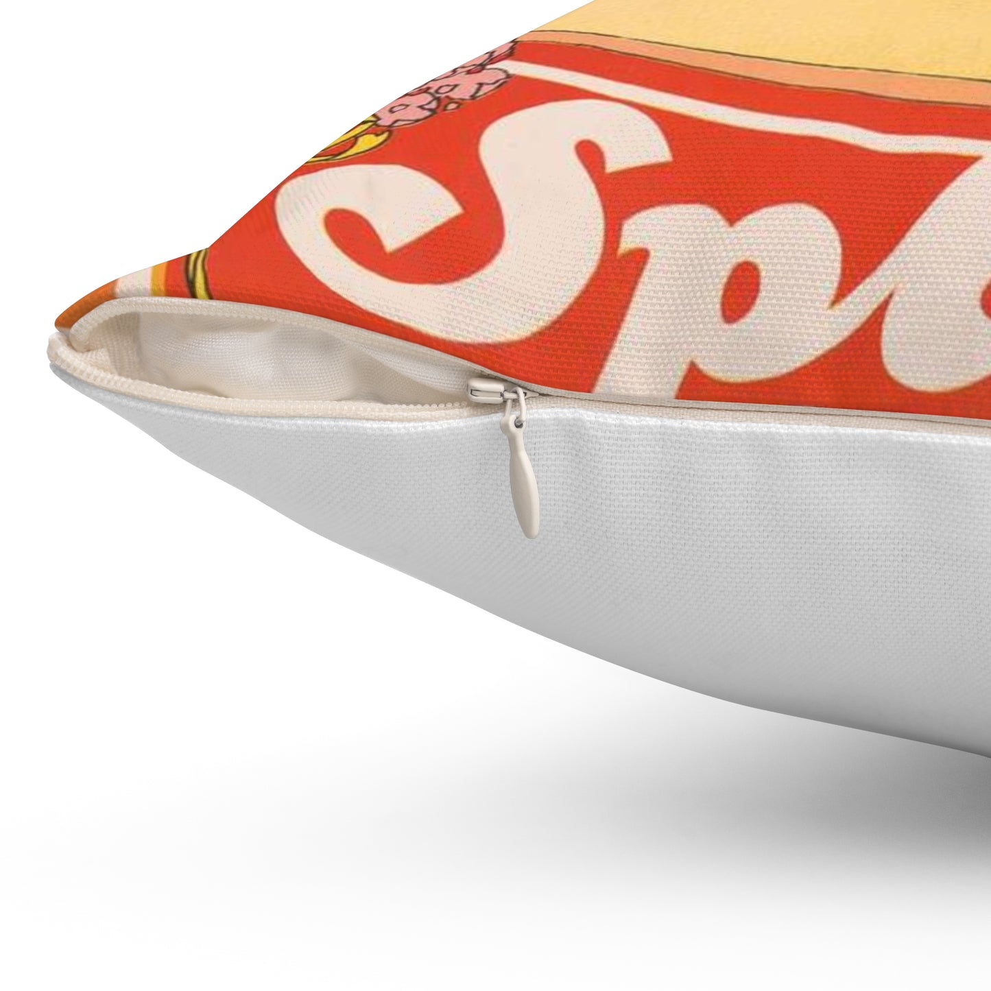 Ask for Saratoga red spring splits, cures dyspepsia and indigestion Decorative Accent Square Pillow