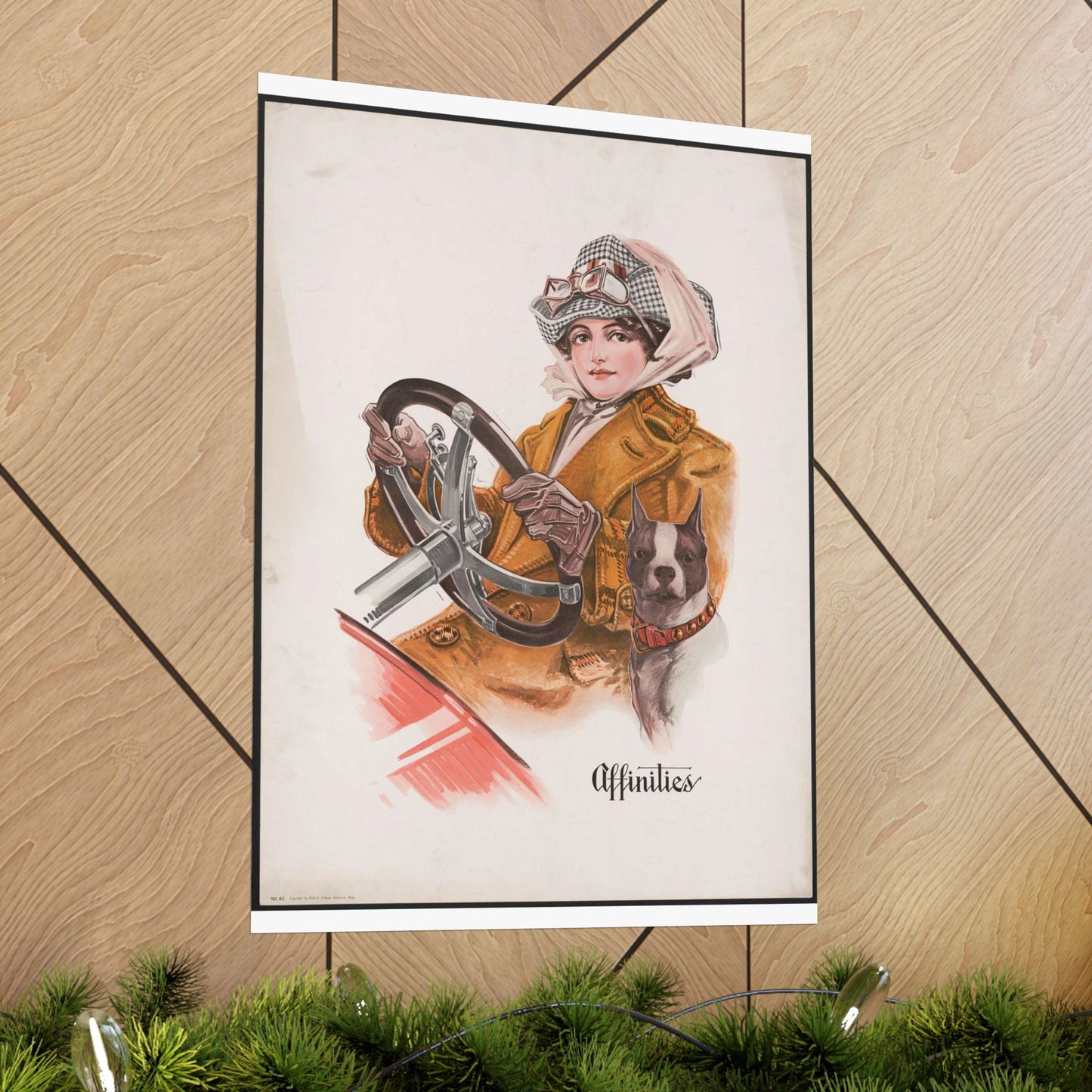 Affinities - Print, Library of Congress collection High Quality Matte Wall Art Poster for Home, Office, Classroom