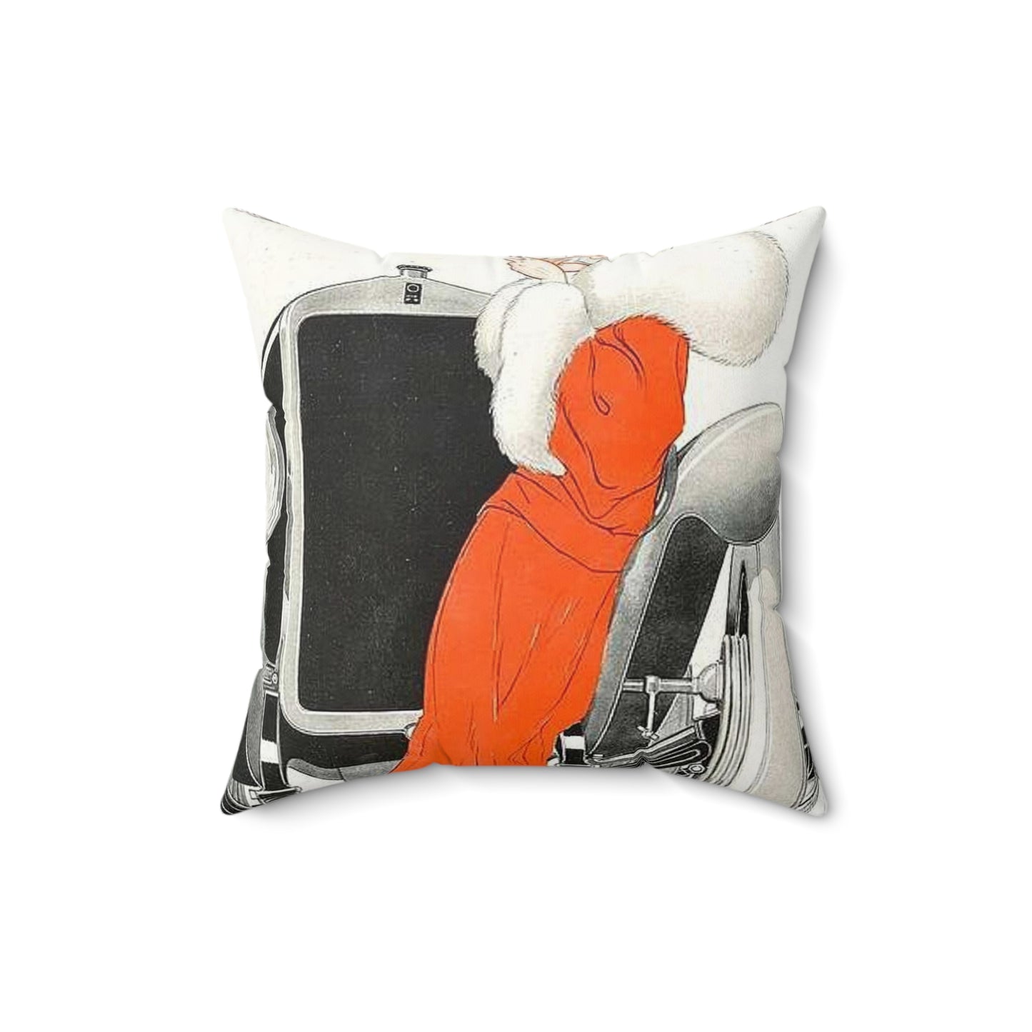 La Vie Parisienne - cover - 14 October 1922 - René Vincent Decorative Accent Square Pillow