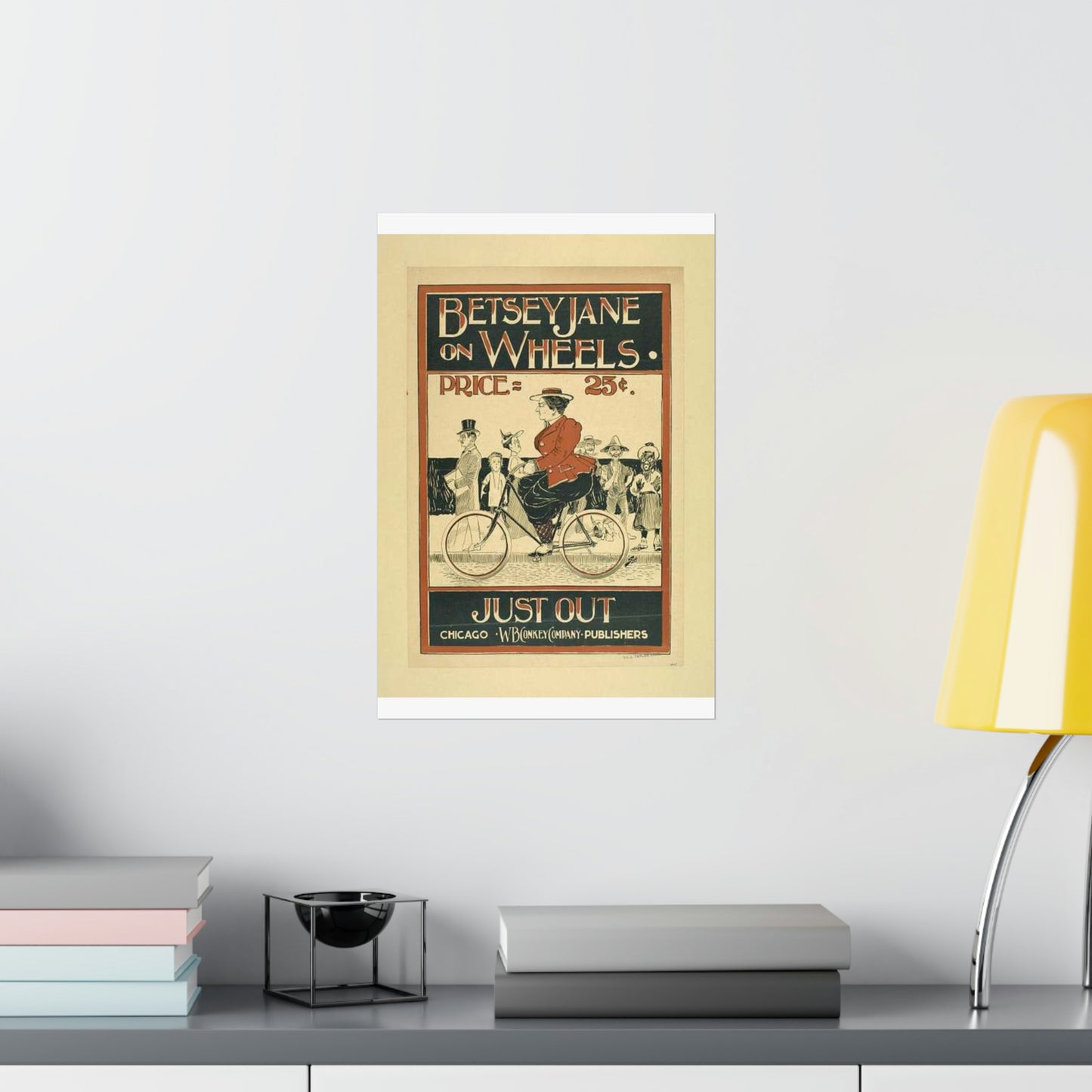 Picryl description: Public domain image of byciclyst, bike, bicycle wheel, sport event, free to use, no copyright restrictions. High Quality Matte Wall Art Poster for Home, Office, Classroom