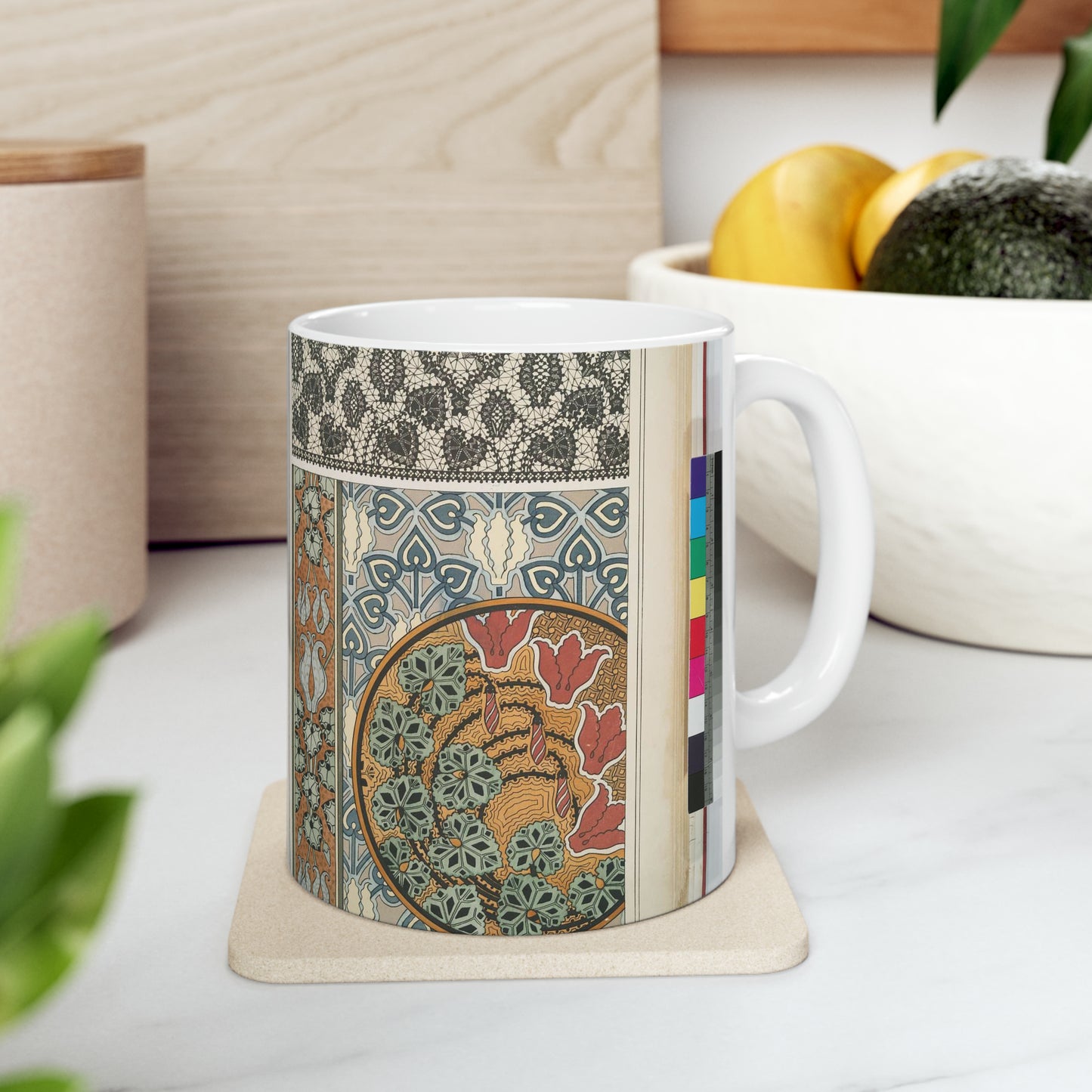 Cyclamen, E. Hervegh. Eugene Grasset, compiler Beautiful Novelty Ceramic Coffee Mug 11oz