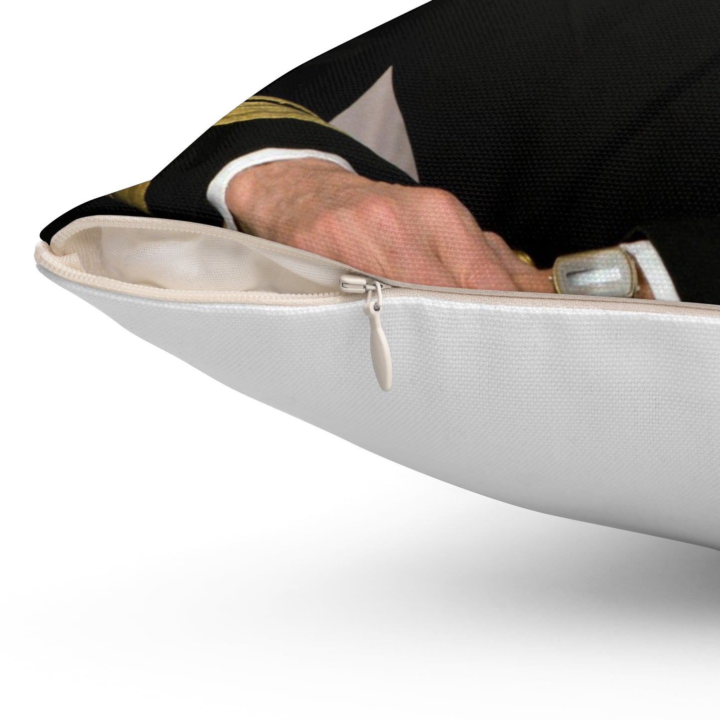 RADM James B. Greene, USN (covered) Decorative Accent Square Pillow