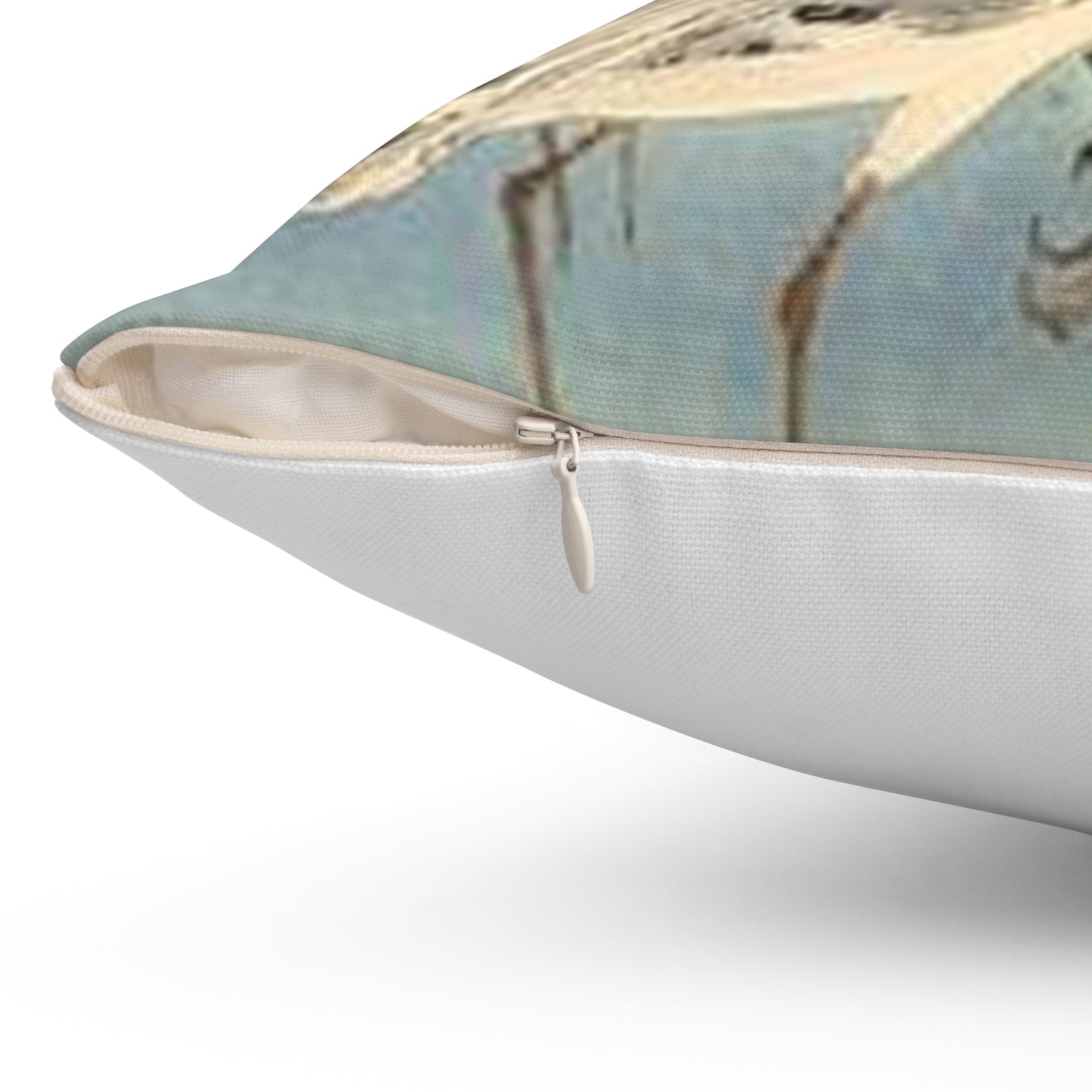Koson - sandpipers, Ohara Koson Decorative Accent Square Pillow