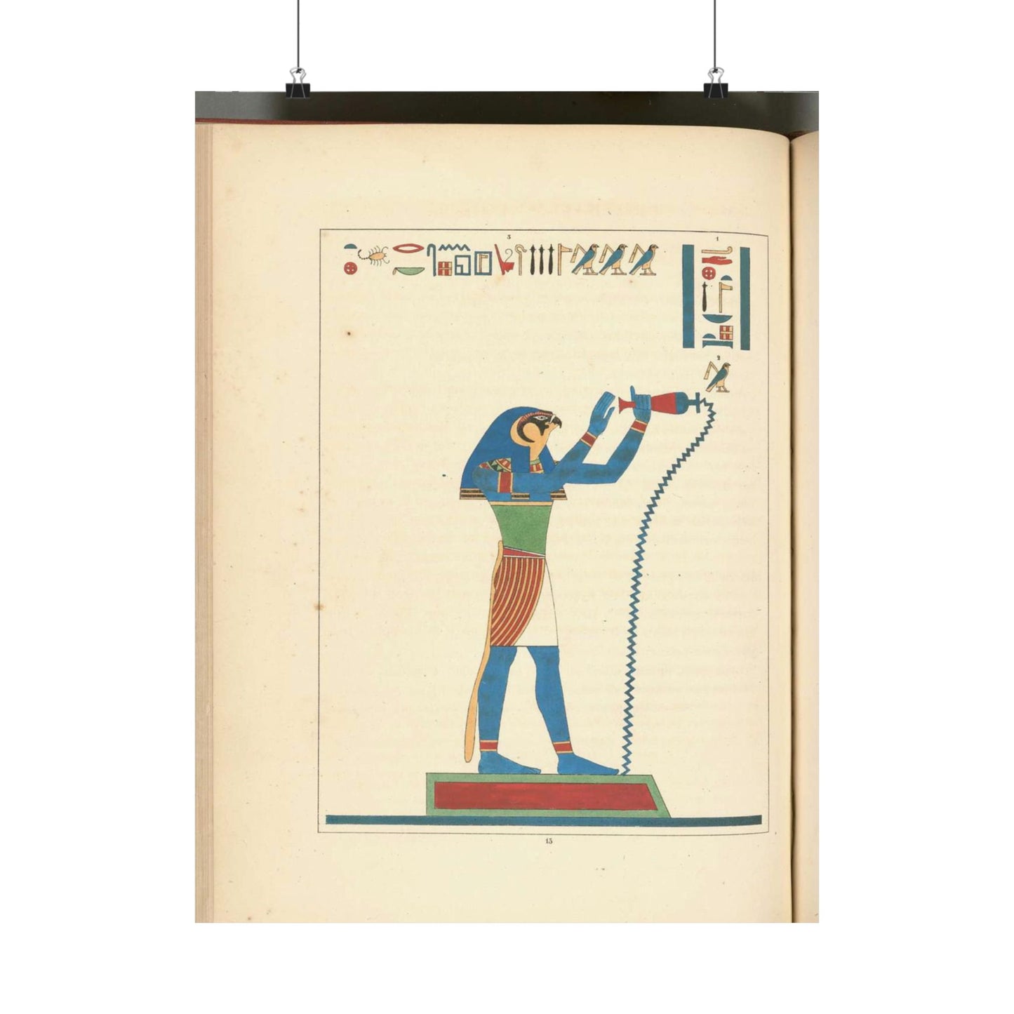 Thoth Trismégiste, le premier Hermès, Hermès Trismégiste. High Quality Matte Wall Art Poster for Home, Office, Classroom