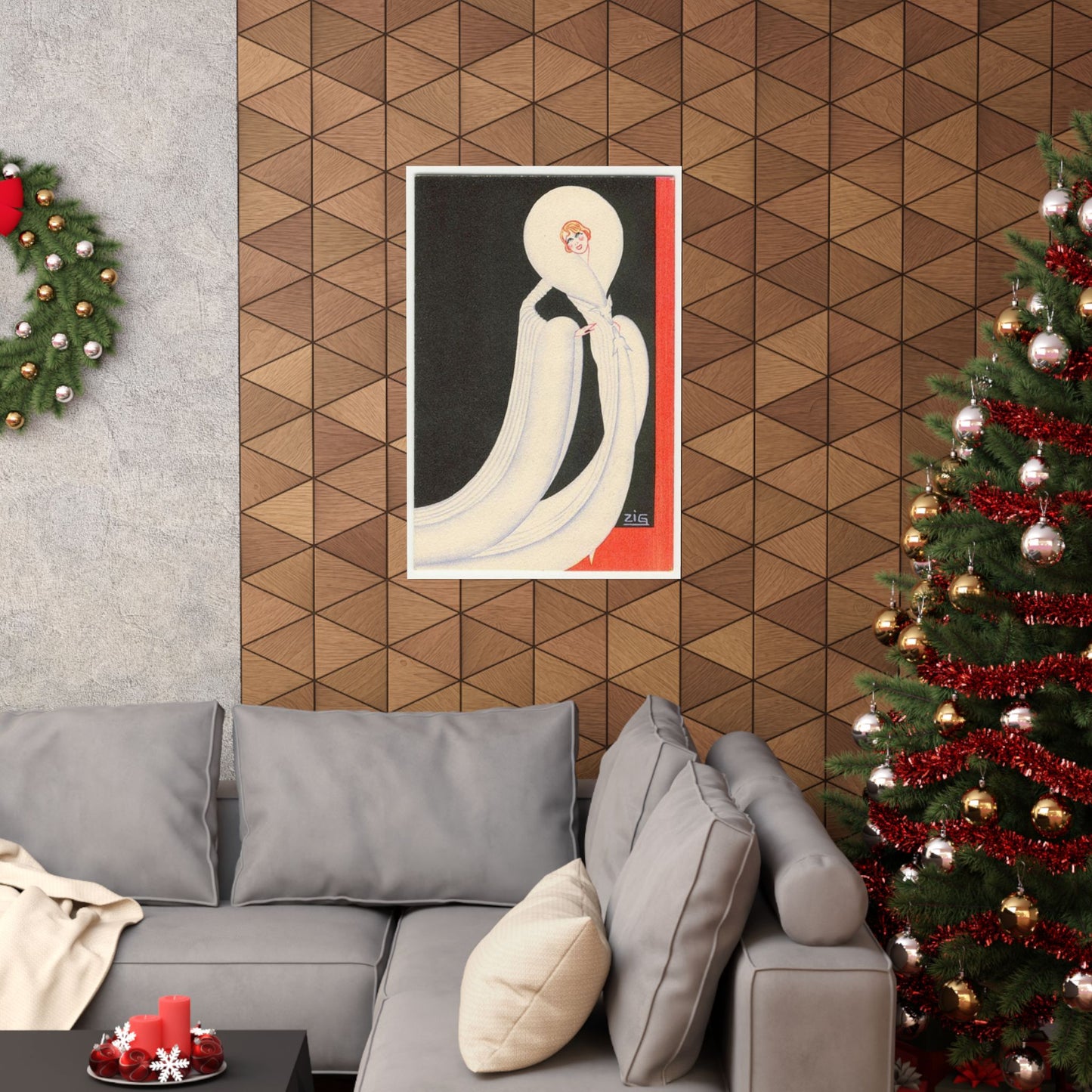Fourrures André Brunswick - Public domain portrait painting High Quality Matte Wall Art Poster for Home, Office, Classroom