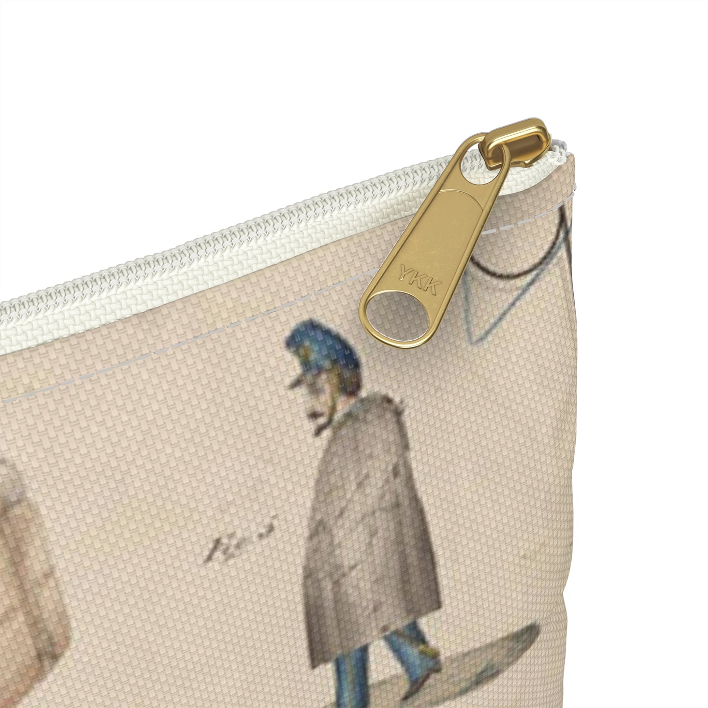 Patent drawing - Drawing of Portable Tent and Abri Public domain image Large Organizer Pouch with Black Zipper