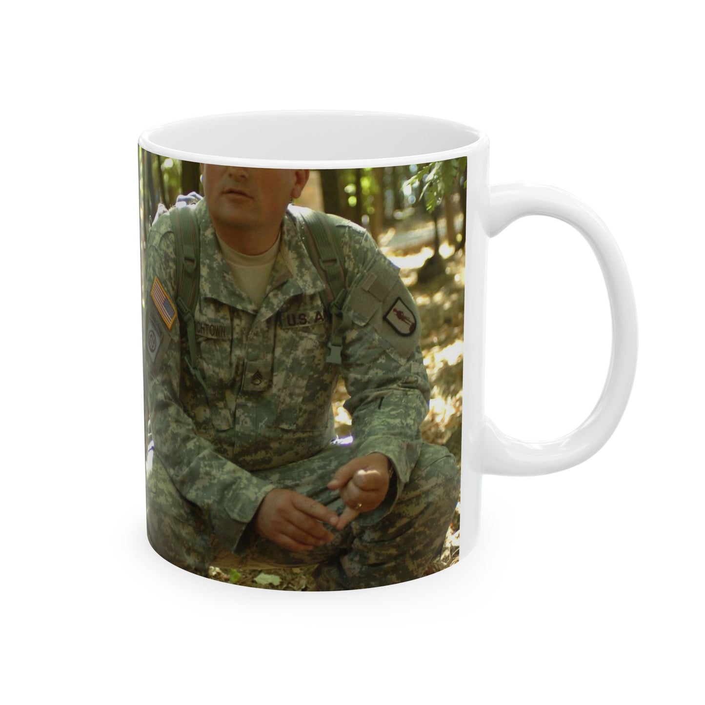 Staff Sgt. James Churchtown, Warrior Leader Course Beautiful Novelty Ceramic Coffee Mug 11oz