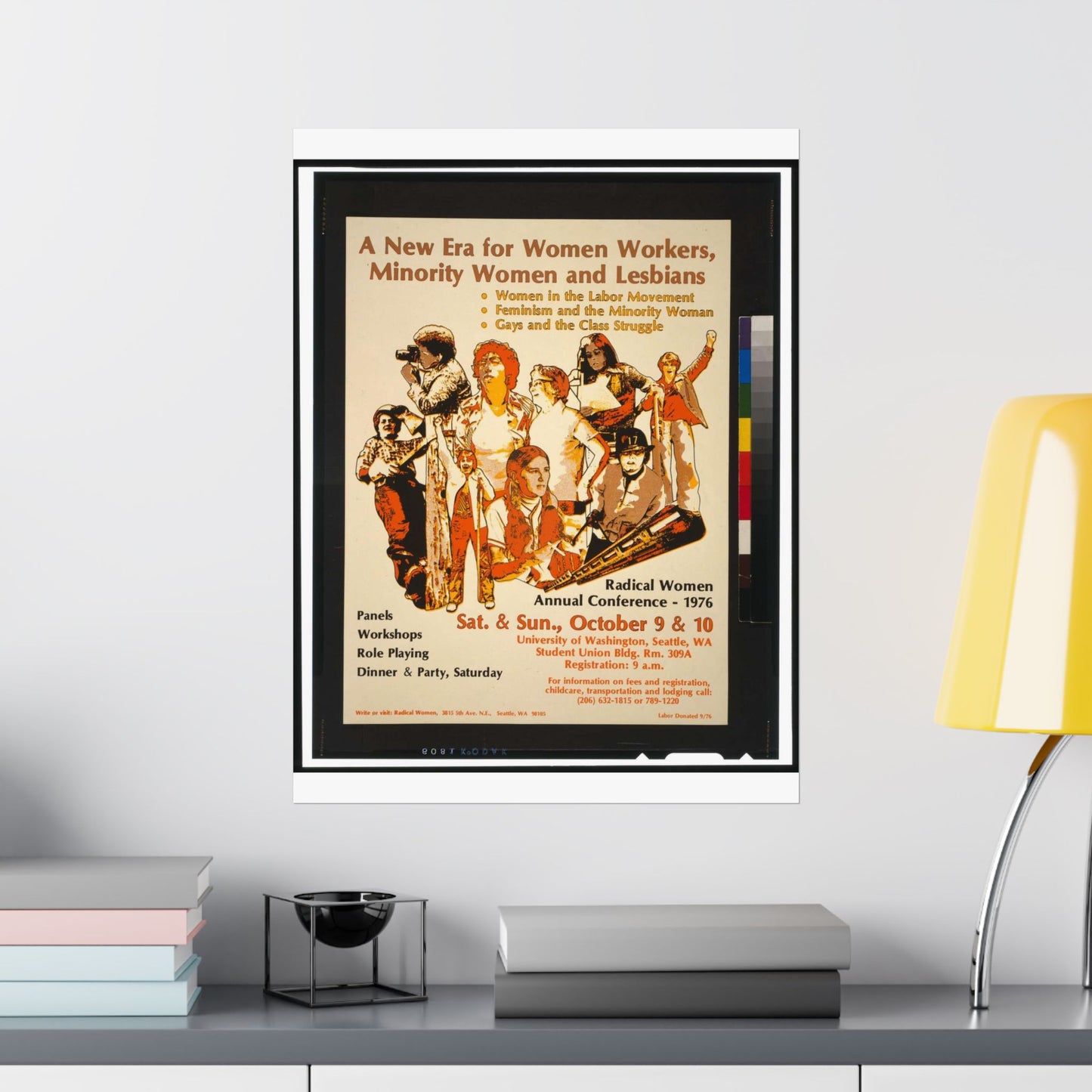 A new era for women workers, minority women and lesbians High Quality Matte Wall Art Poster for Home, Office, Classroom