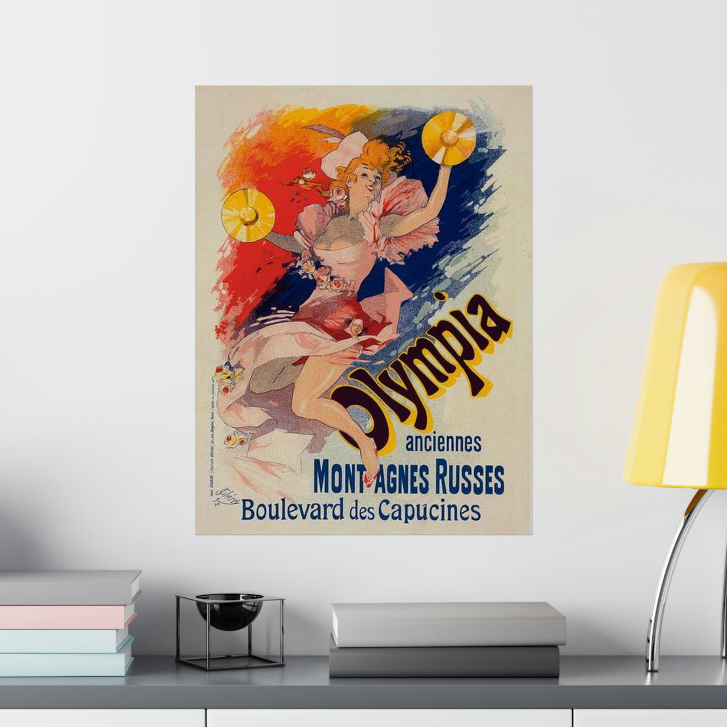 Affiche pour "Olympia". - Art nouveau public domain poster High Quality Matte Wall Art Poster for Home, Office, Classroom