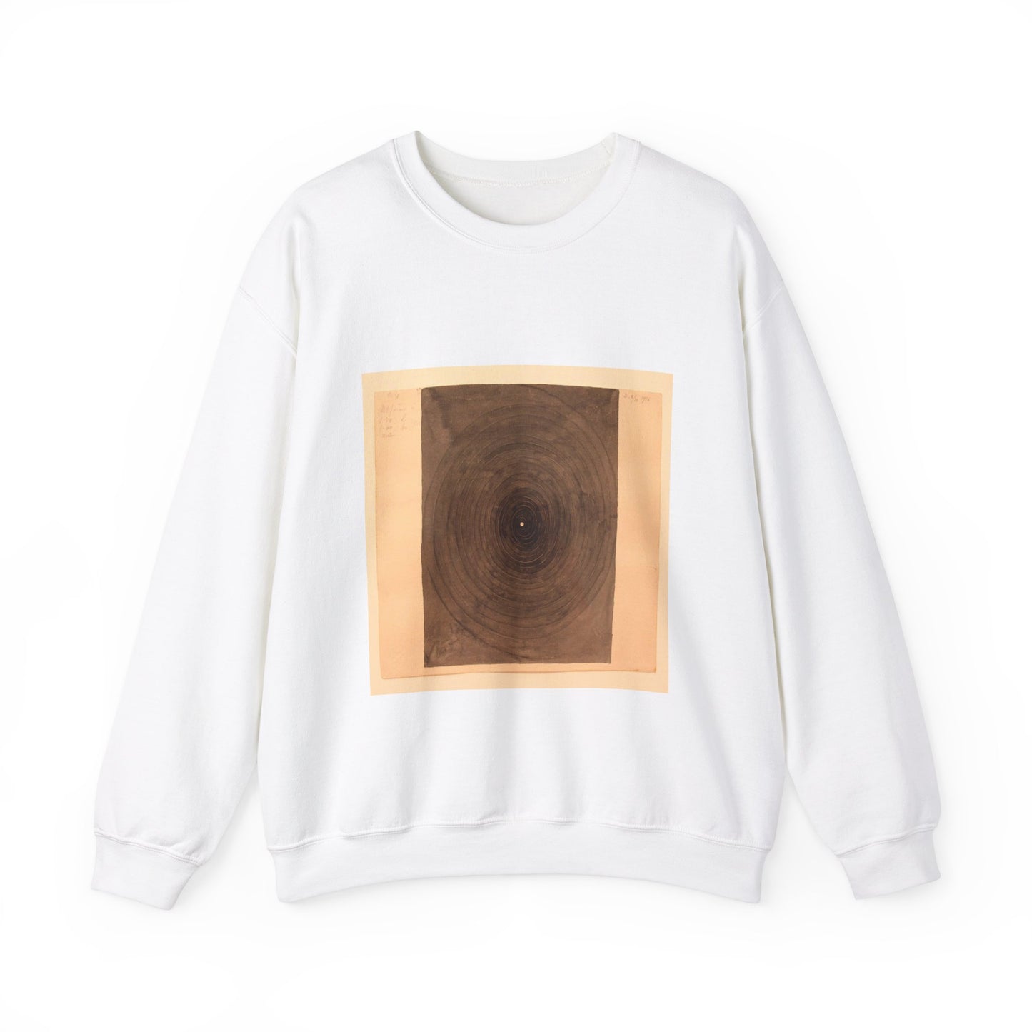 Hilma af Klint - 1916 - No 1 From The Parsifal Series White Heavy Blend Adult Crew Neck SweatShirt
