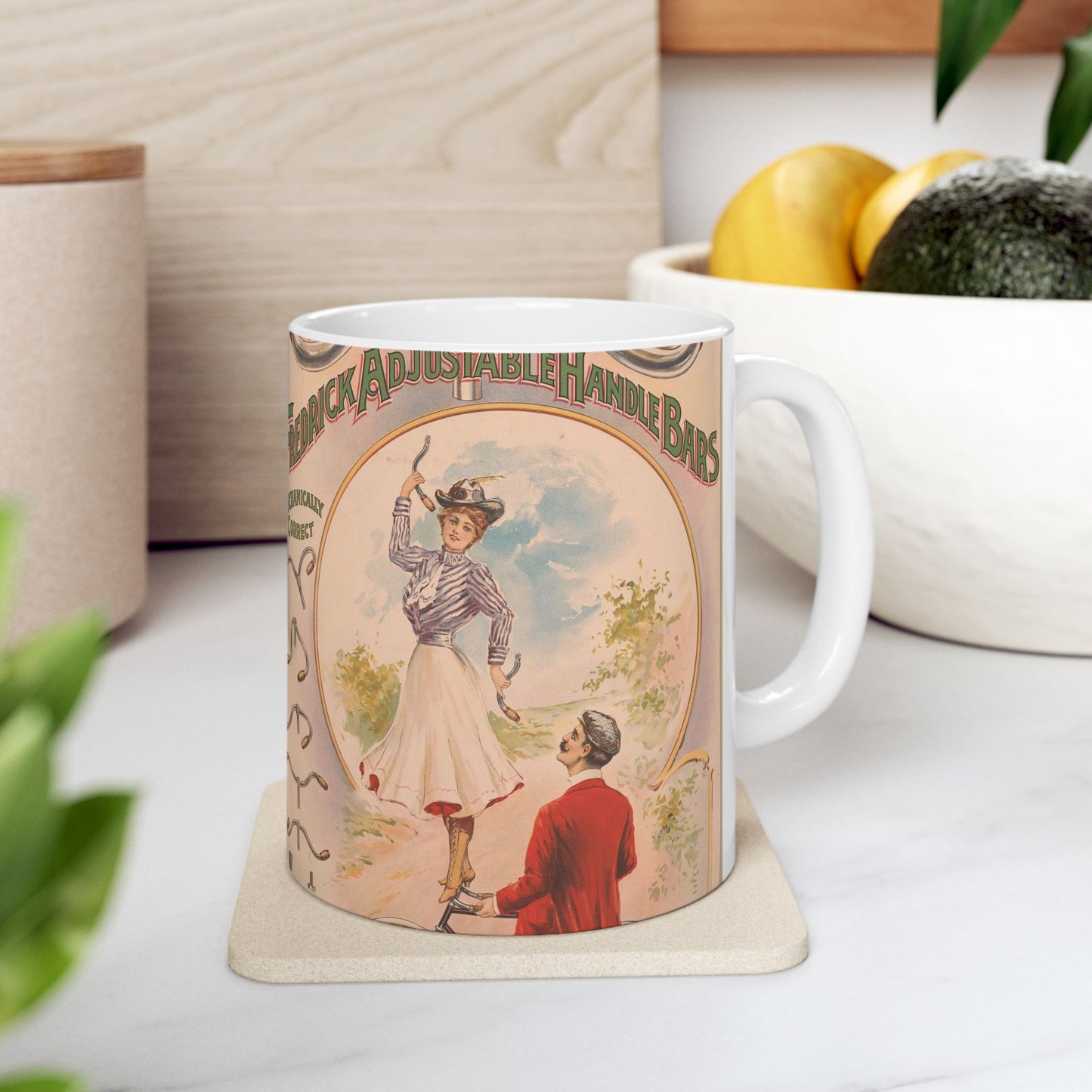 Frederick adjustable handle bars, mechanically correct, beauty and strength LCCN2003688779 Beautiful Novelty Ceramic Coffee Mug 11oz