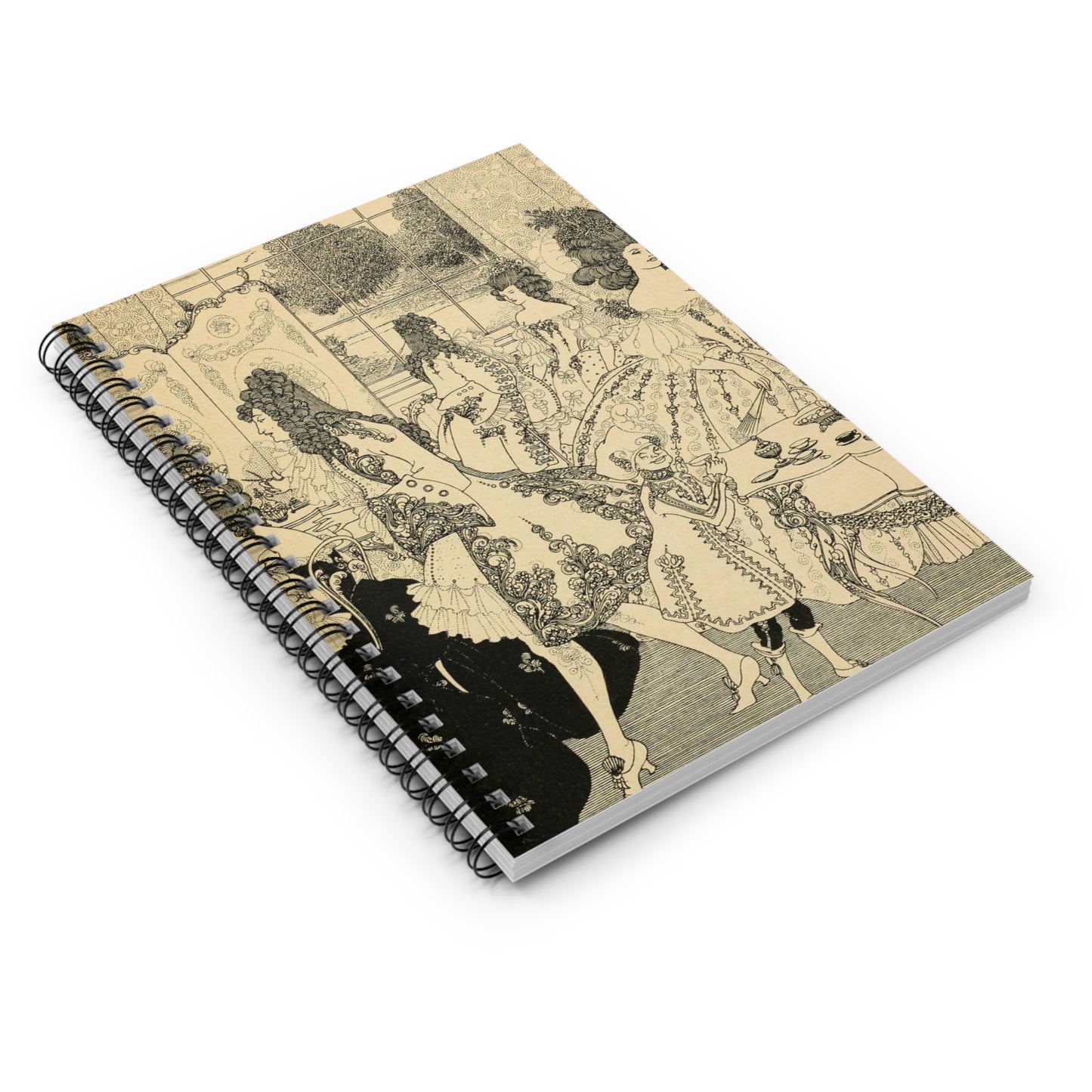 The rape of the lock - an heroi-comical poem in five cantos (1896) (14800330313) Spiral Bound Ruled Notebook with Printed Cover