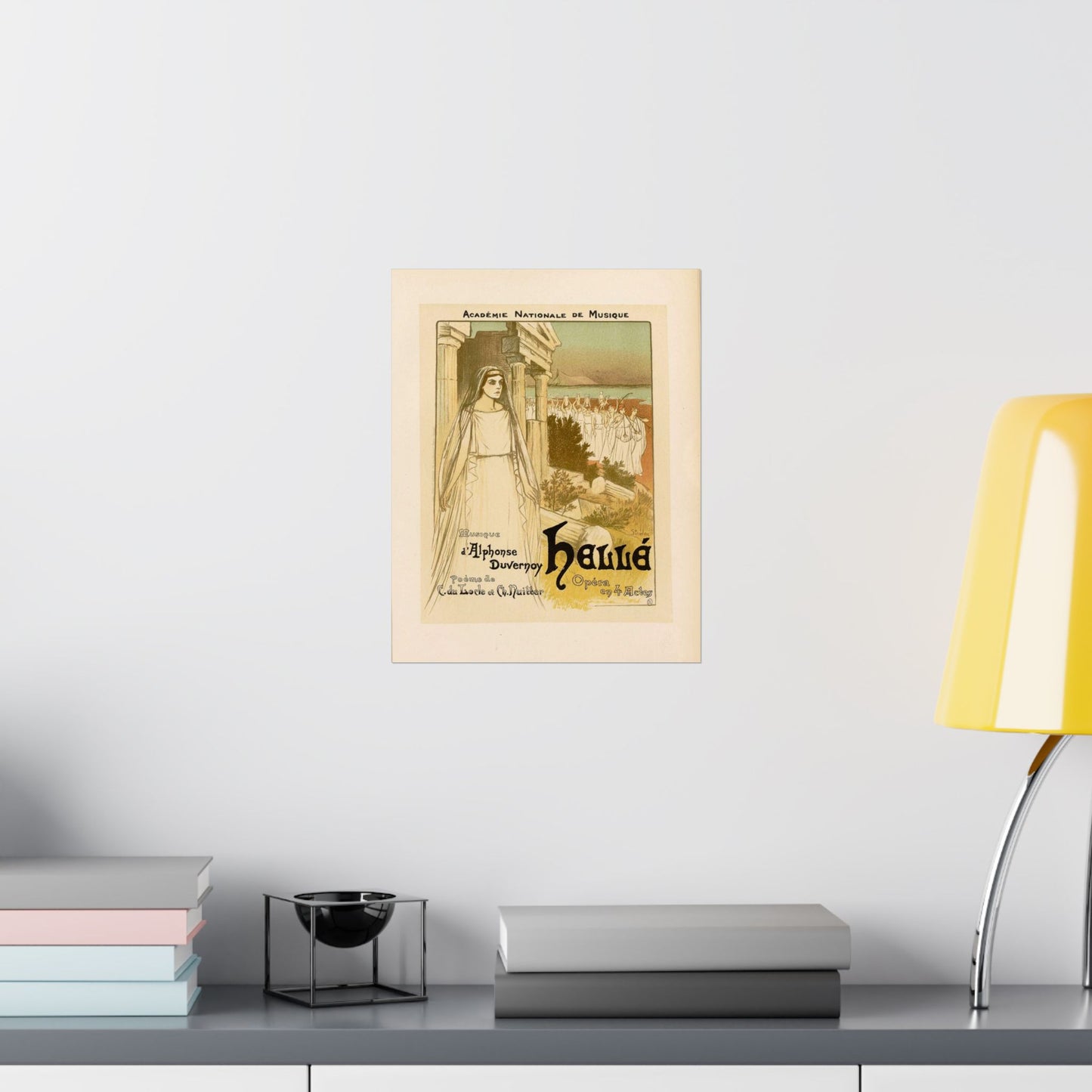 Maîtres de l'affiche V 1 - Pl 34 - Steinlen High Quality Matte Wall Art Poster for Home, Office, Classroom