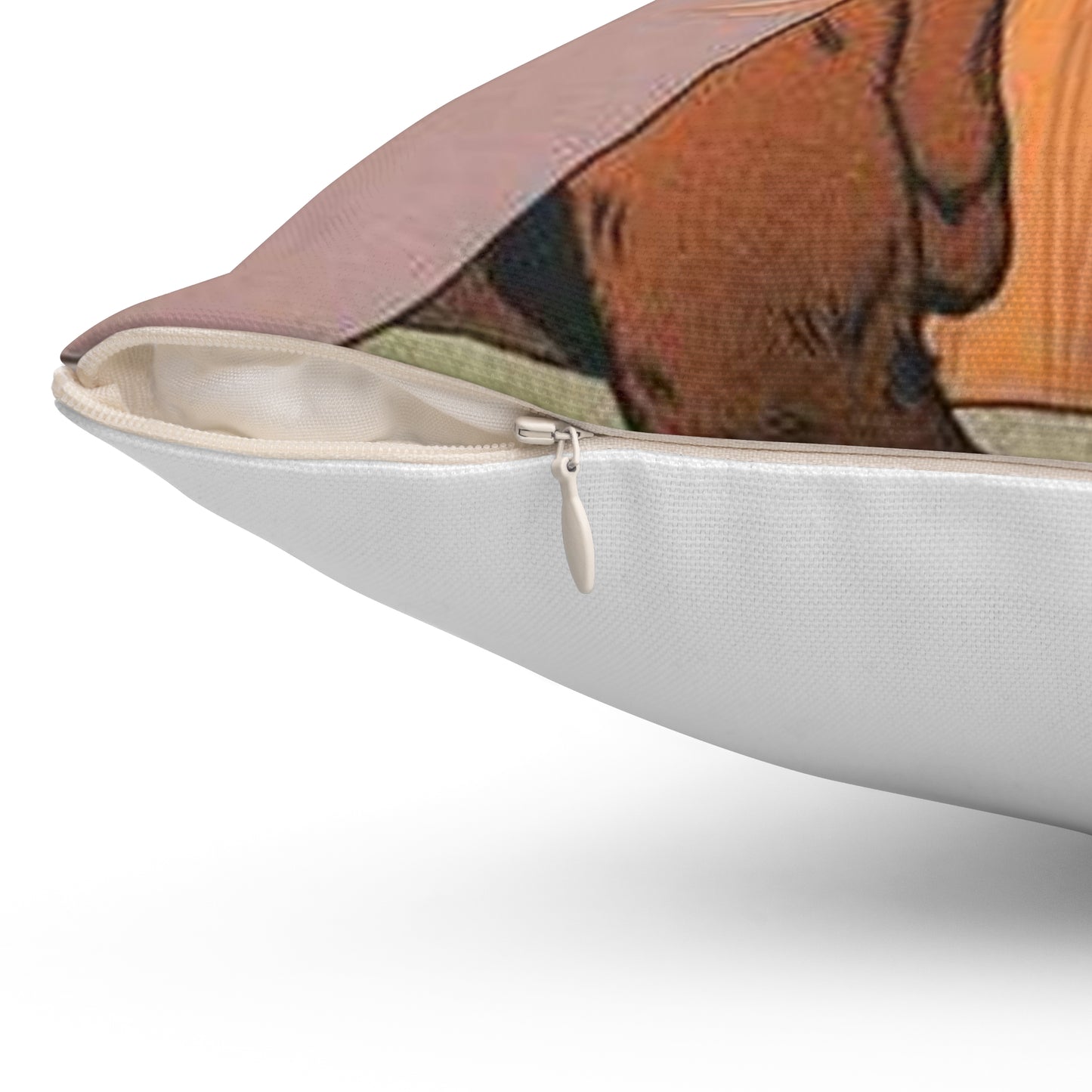 Affiche pour le Salon des Cent, "5e Exposition d'Art". Decorative Accent Square Pillow