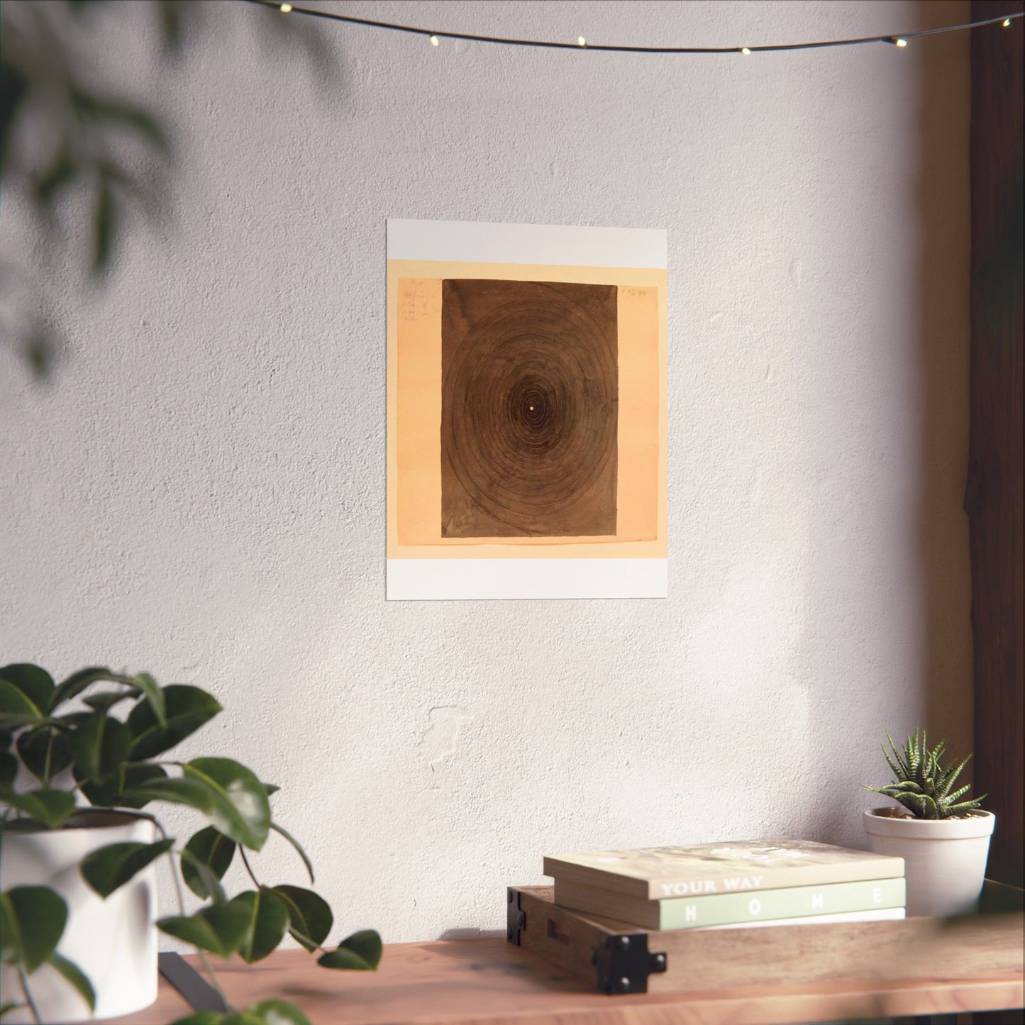 Hilma af Klint - 1916 - No 1 From The Parsifal Series High Quality Matte Wall Art Poster for Home, Office, Classroom