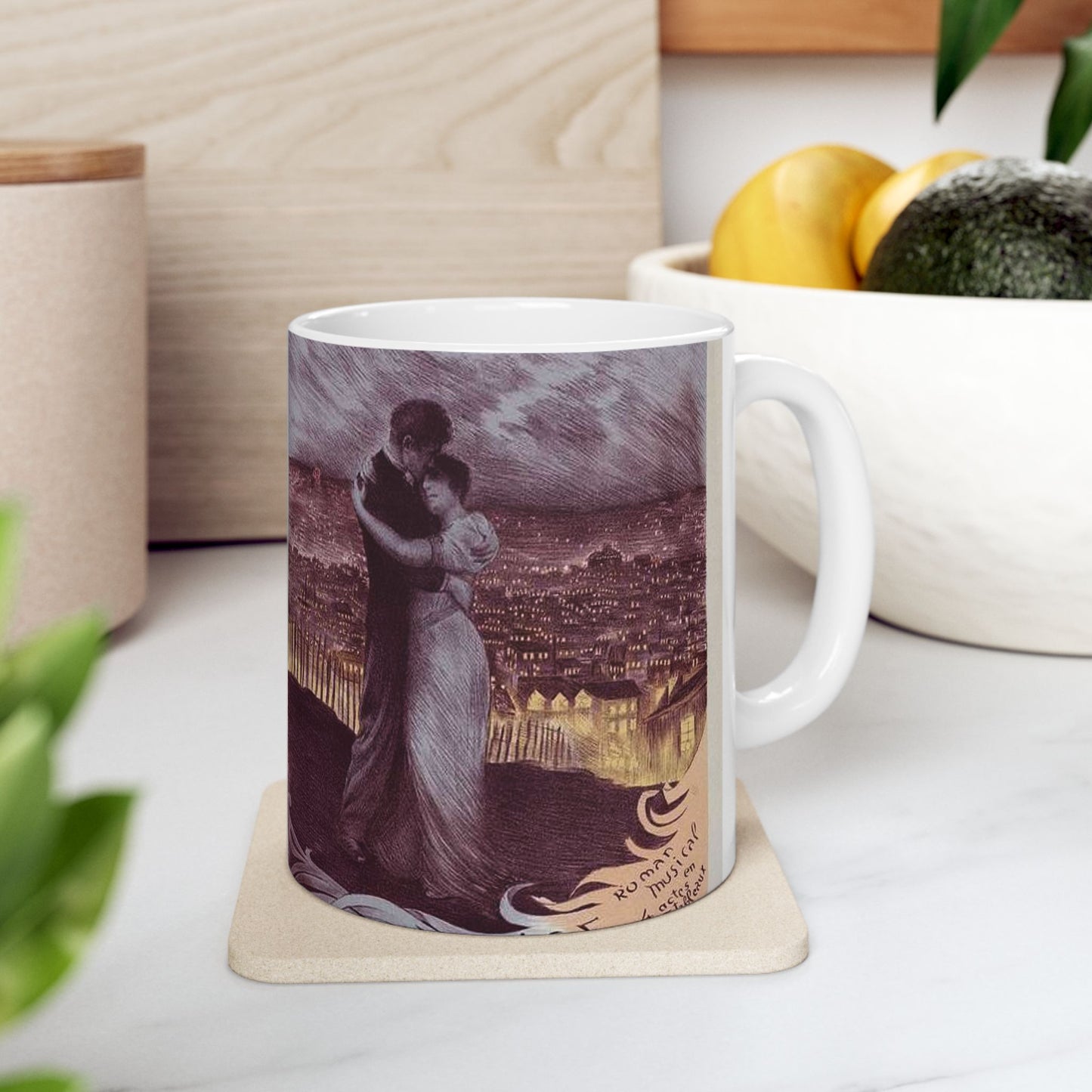 Affiche pour l'Opéra-Comique "Louise". Beautiful Novelty Ceramic Coffee Mug 11oz