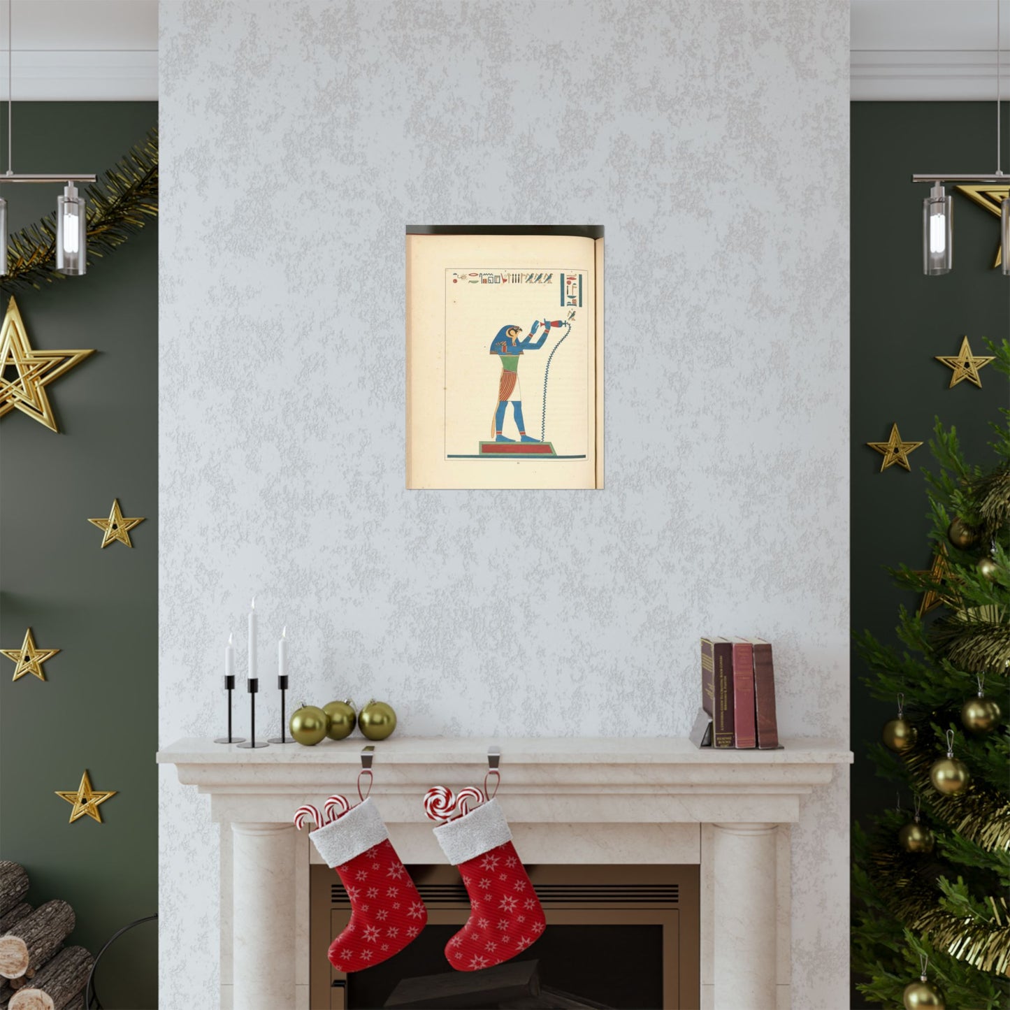 Thoth Trismégiste, le premier Hermès, Hermès Trismégiste. High Quality Matte Wall Art Poster for Home, Office, Classroom