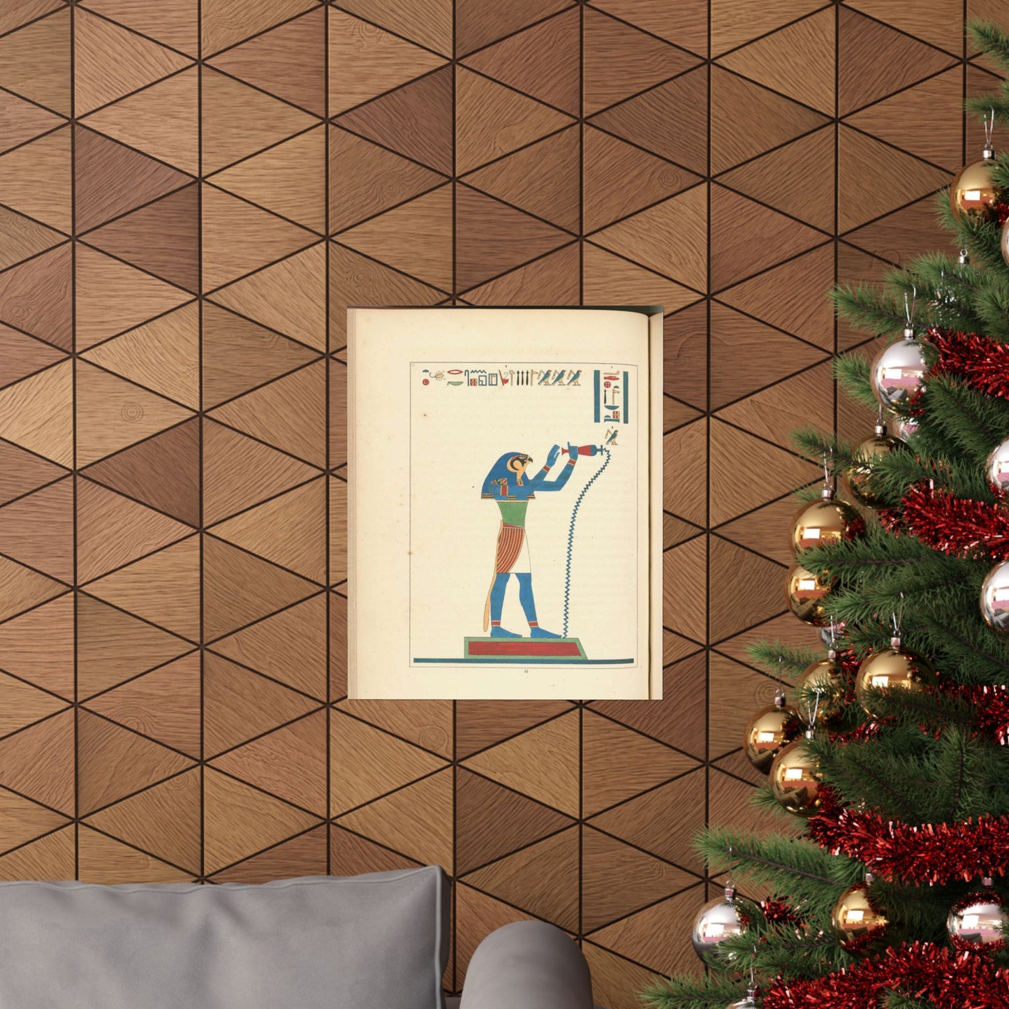 Thoth Trismégiste, le premier Hermès, Hermès Trismégiste. High Quality Matte Wall Art Poster for Home, Office, Classroom