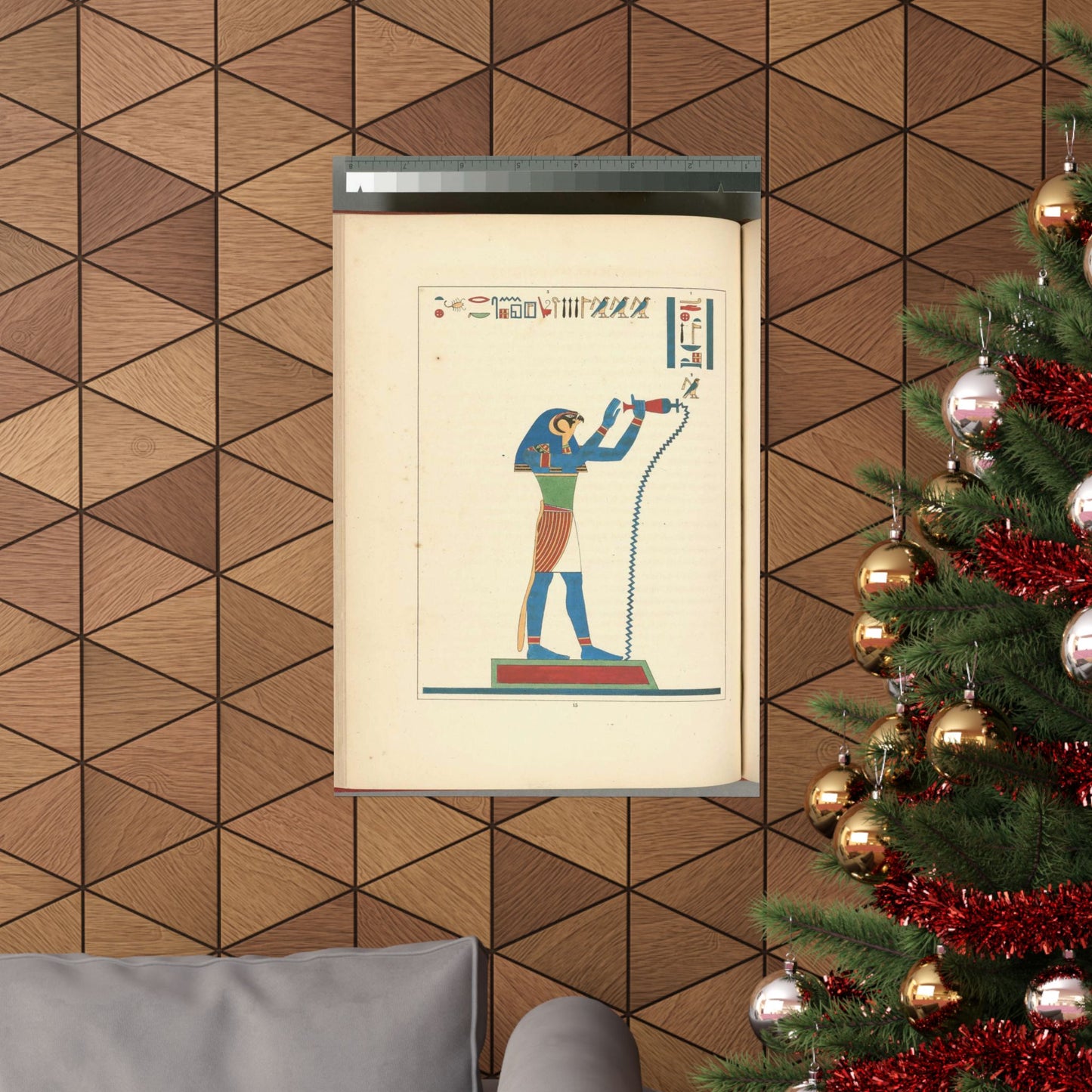 Thoth Trismégiste, le premier Hermès, Hermès Trismégiste. High Quality Matte Wall Art Poster for Home, Office, Classroom