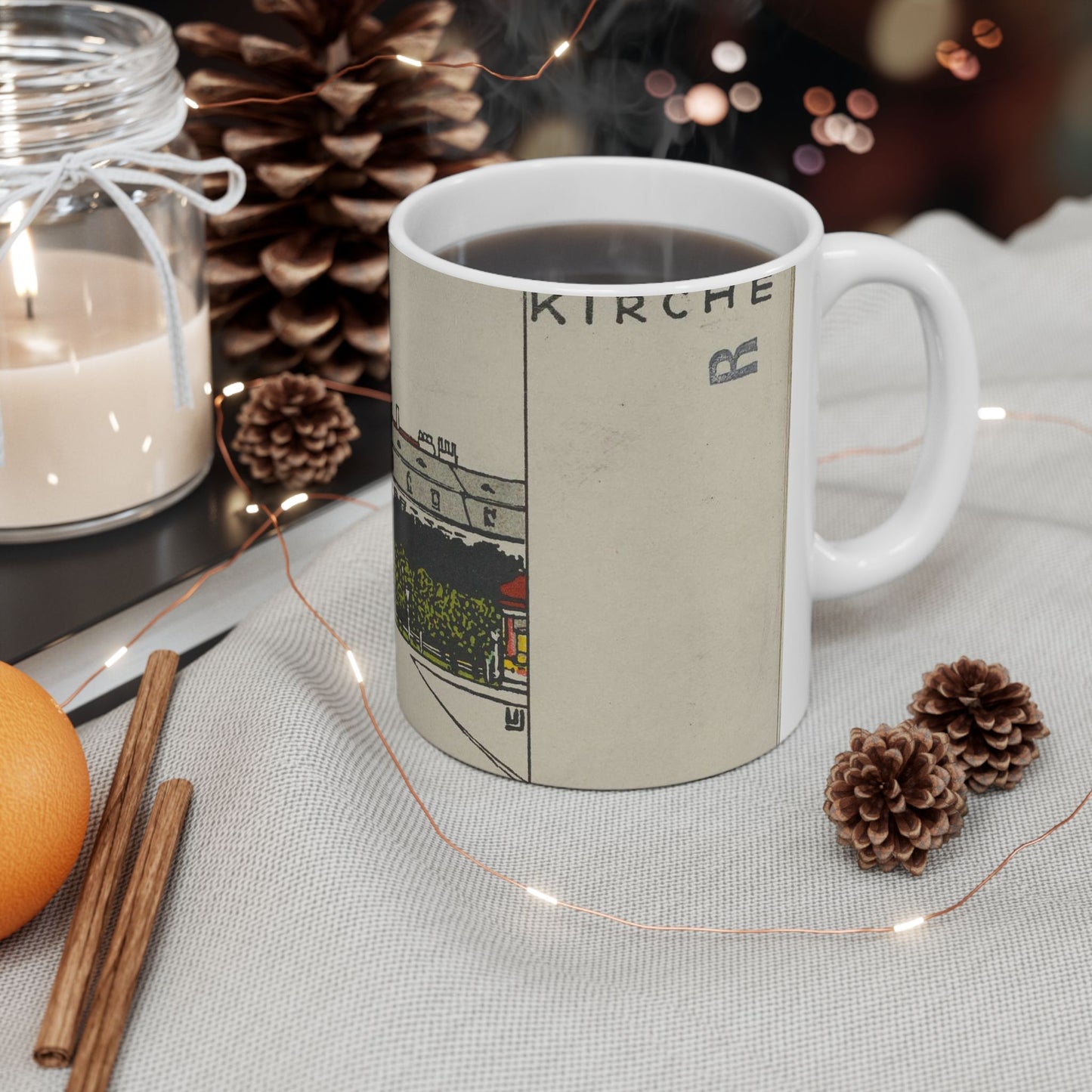 Vienna- Minorite Church (Wien- Die Minoriten Kirche) MET DP844339 Beautiful Novelty Ceramic Coffee Mug 11oz