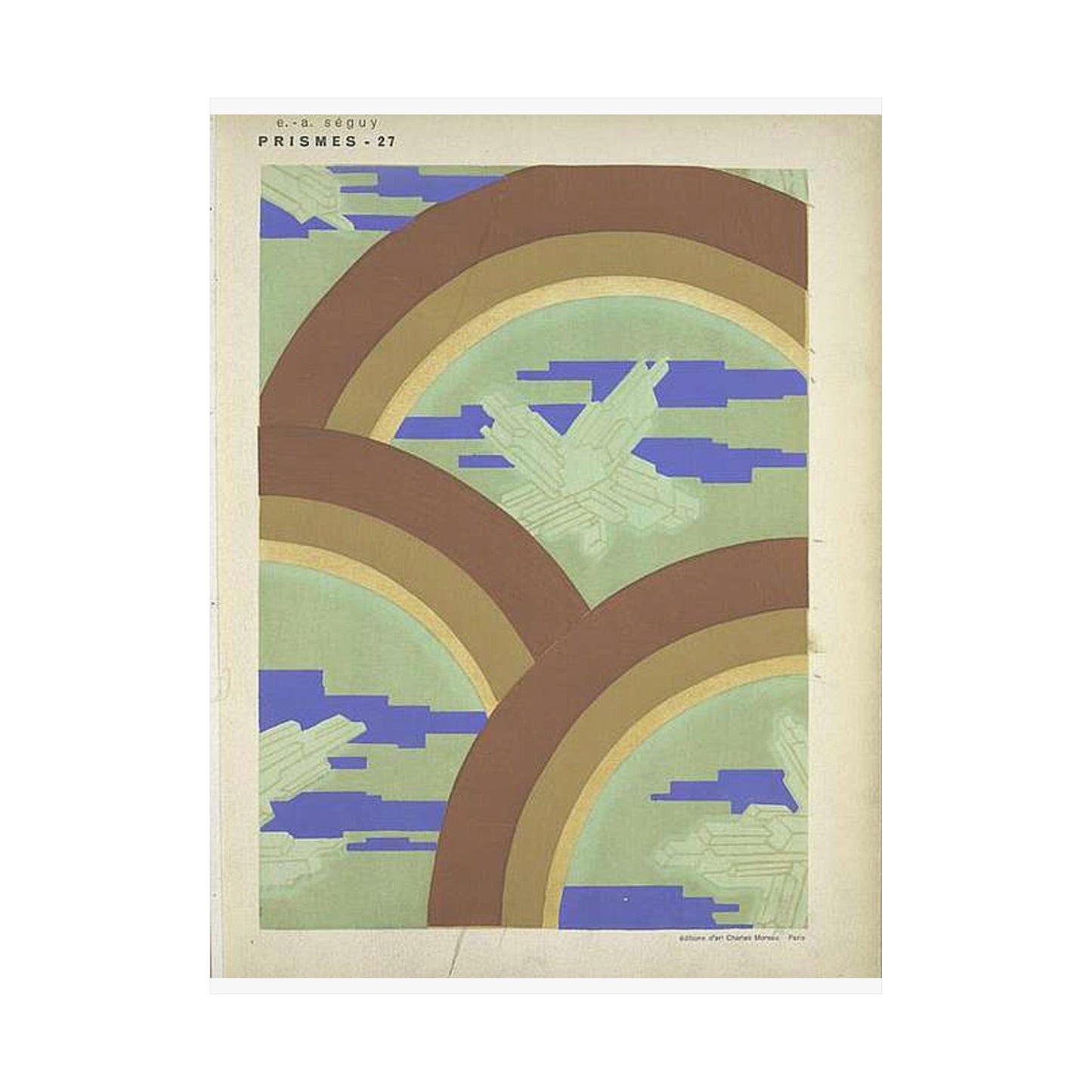 Prismes - EA Séguy - 1933 - page 29 High Quality Matte Wall Art Poster for Home, Office, Classroom