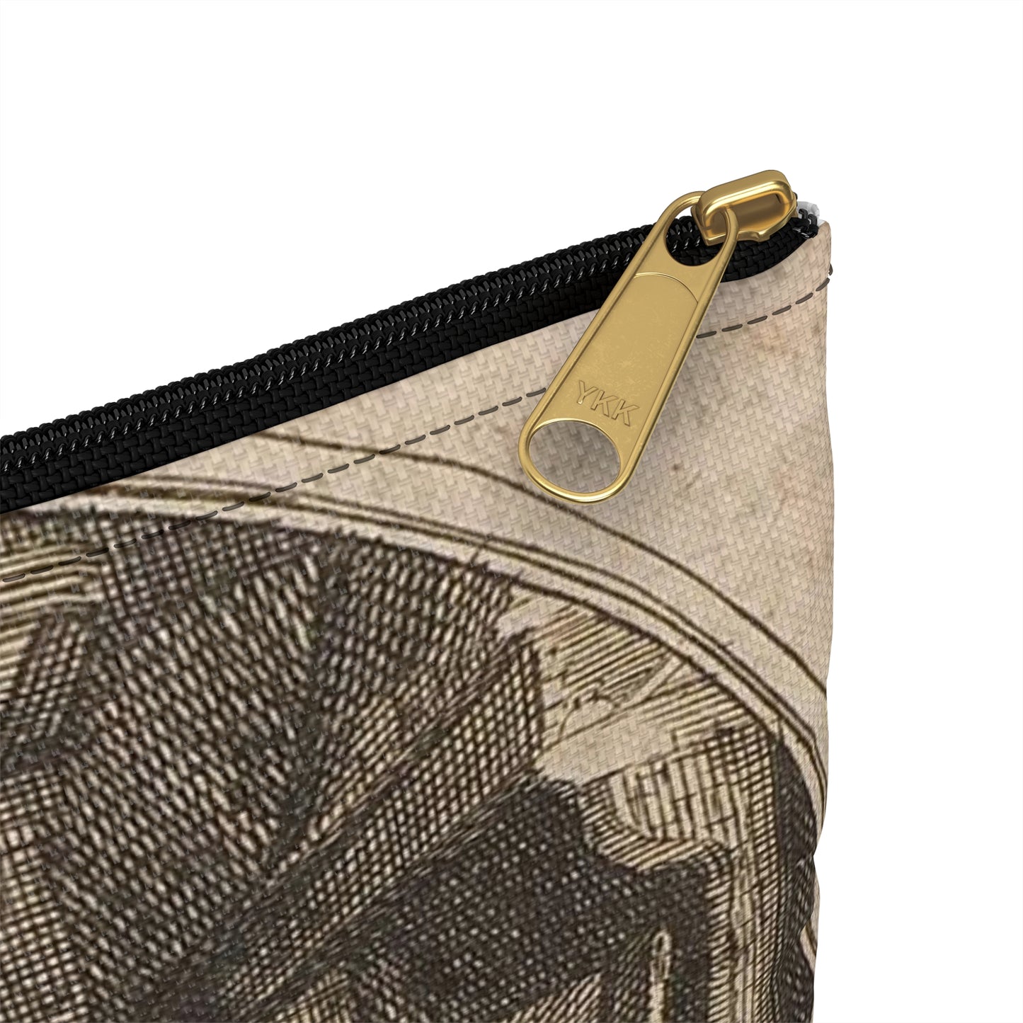 Frauenzimmer Gesprechspiele 1646 k Large Organizer Pouch with Black Zipper
