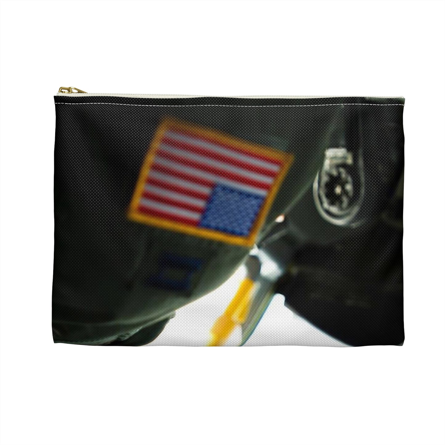 Capt. Michael Bermensolo, a pilot from the 151st Air Large Organizer Pouch with Black Zipper