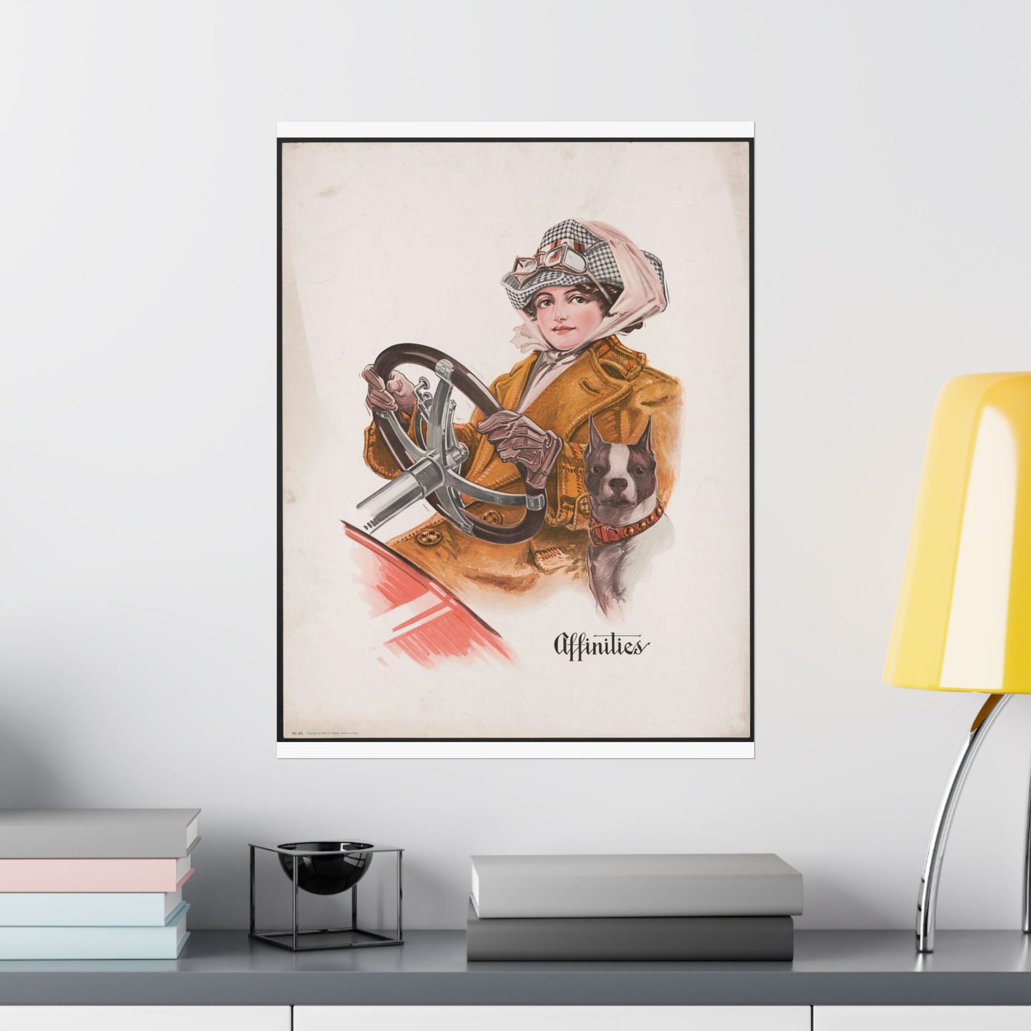 Affinities - Print, Library of Congress collection High Quality Matte Wall Art Poster for Home, Office, Classroom