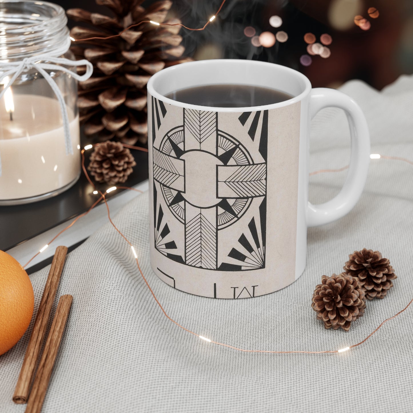 Samuel Jessurun de Mesquita - Ornament met cirkel en kruis Beautiful Novelty Ceramic Coffee Mug 11oz