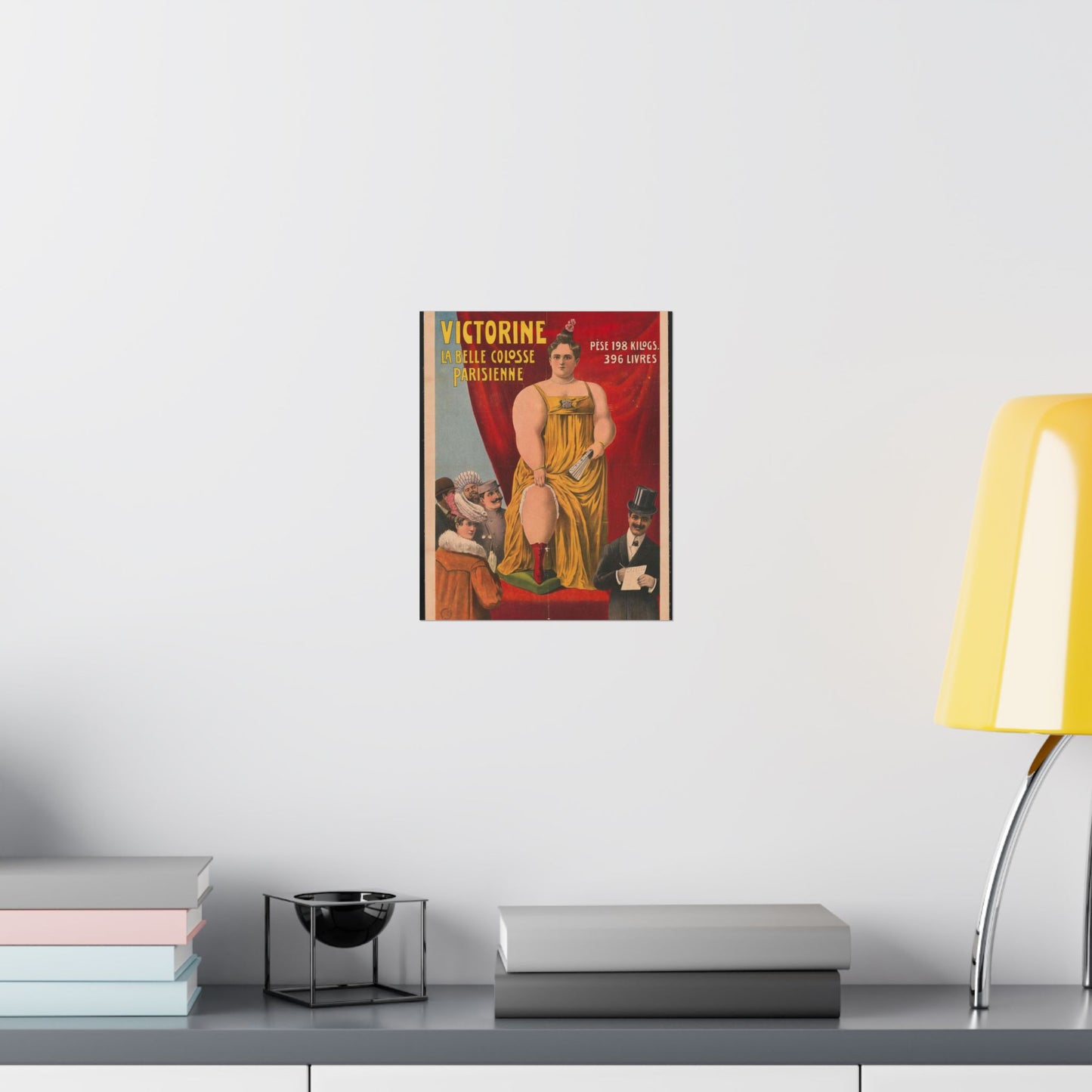 Victorine - La bele colosse Parisienne High Quality Matte Wall Art Poster for Home, Office, Classroom