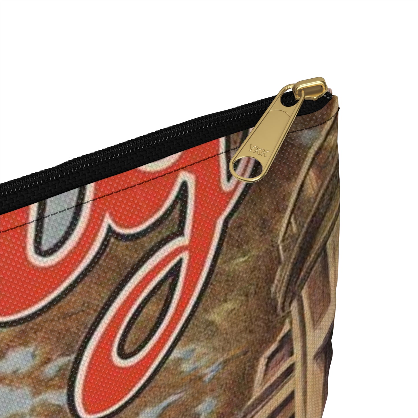 Why the sheriff is a bachelor The fragile reward of duty. Large Organizer Pouch with Black Zipper