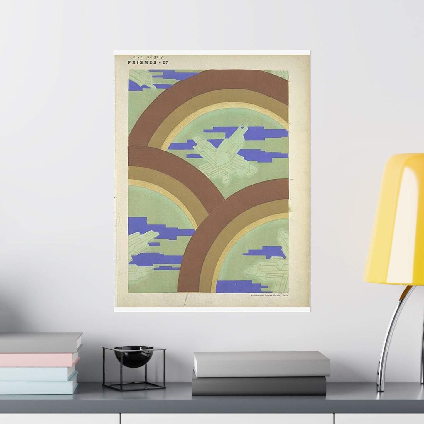 Prismes - EA Séguy - 1933 - page 29 High Quality Matte Wall Art Poster for Home, Office, Classroom