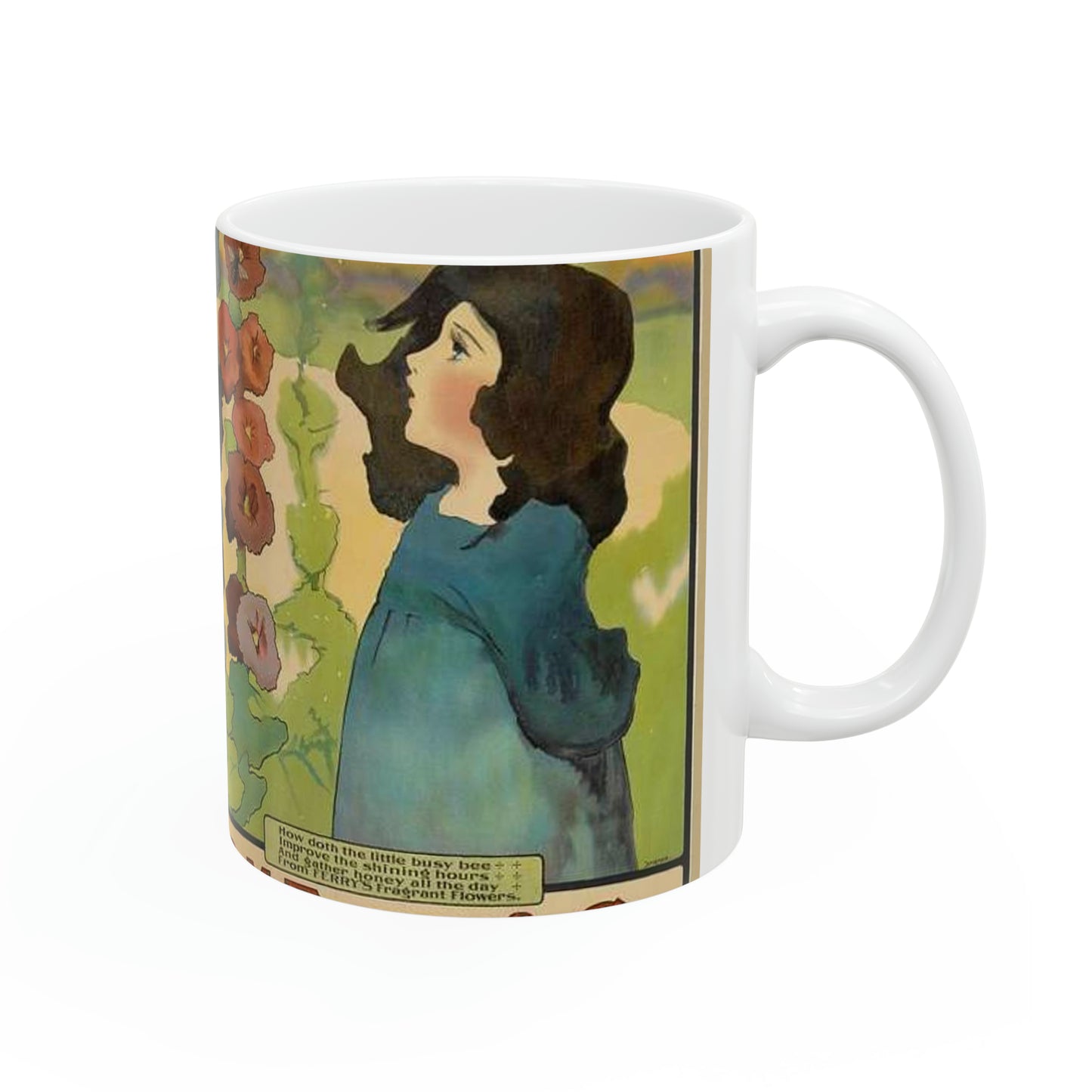 D. M. Ferry & Co's. standard seeds. Beautiful Novelty Ceramic Coffee Mug 11oz