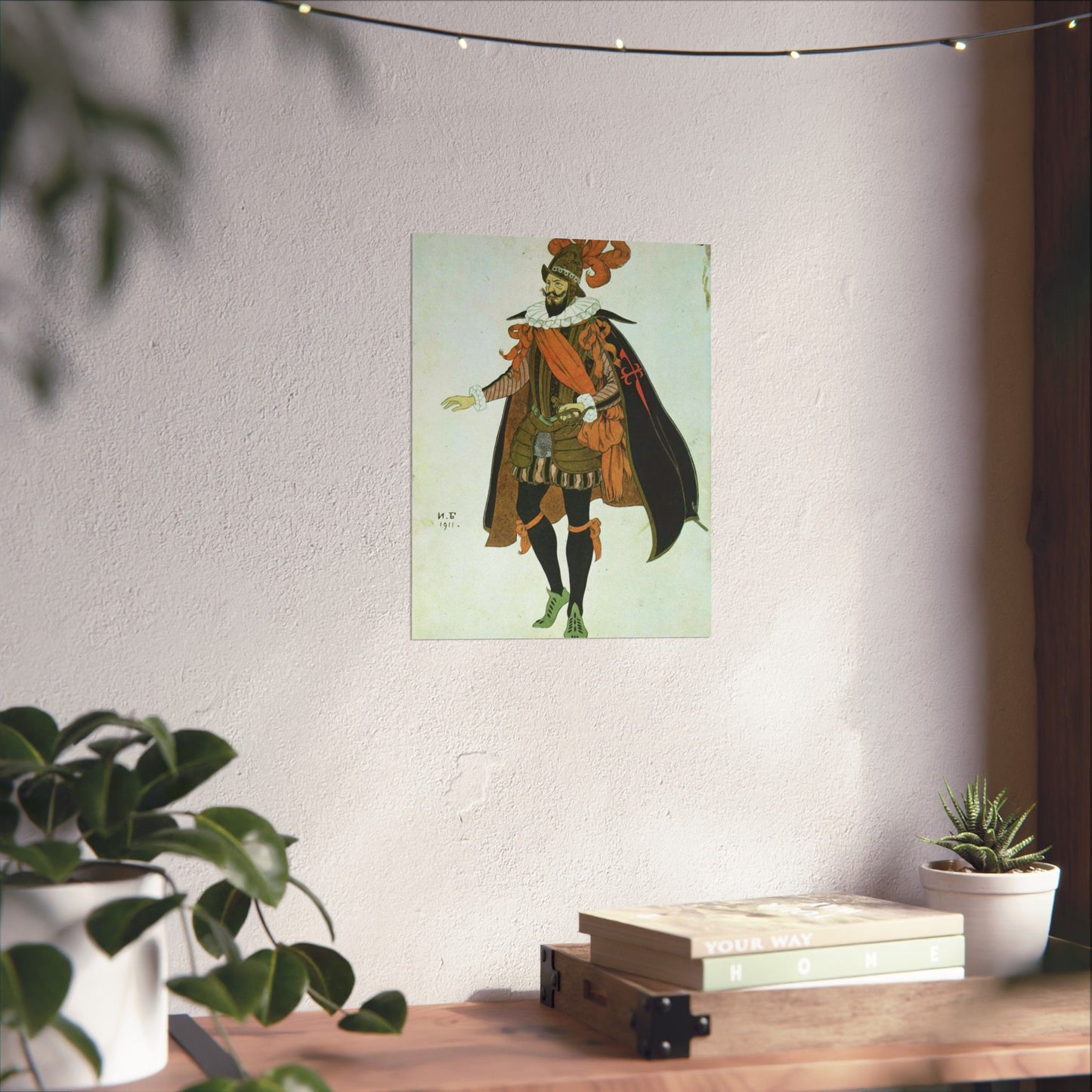 Bilibin Comandor - Art nouveau public domain image High Quality Matte Wall Art Poster for Home, Office, Classroom